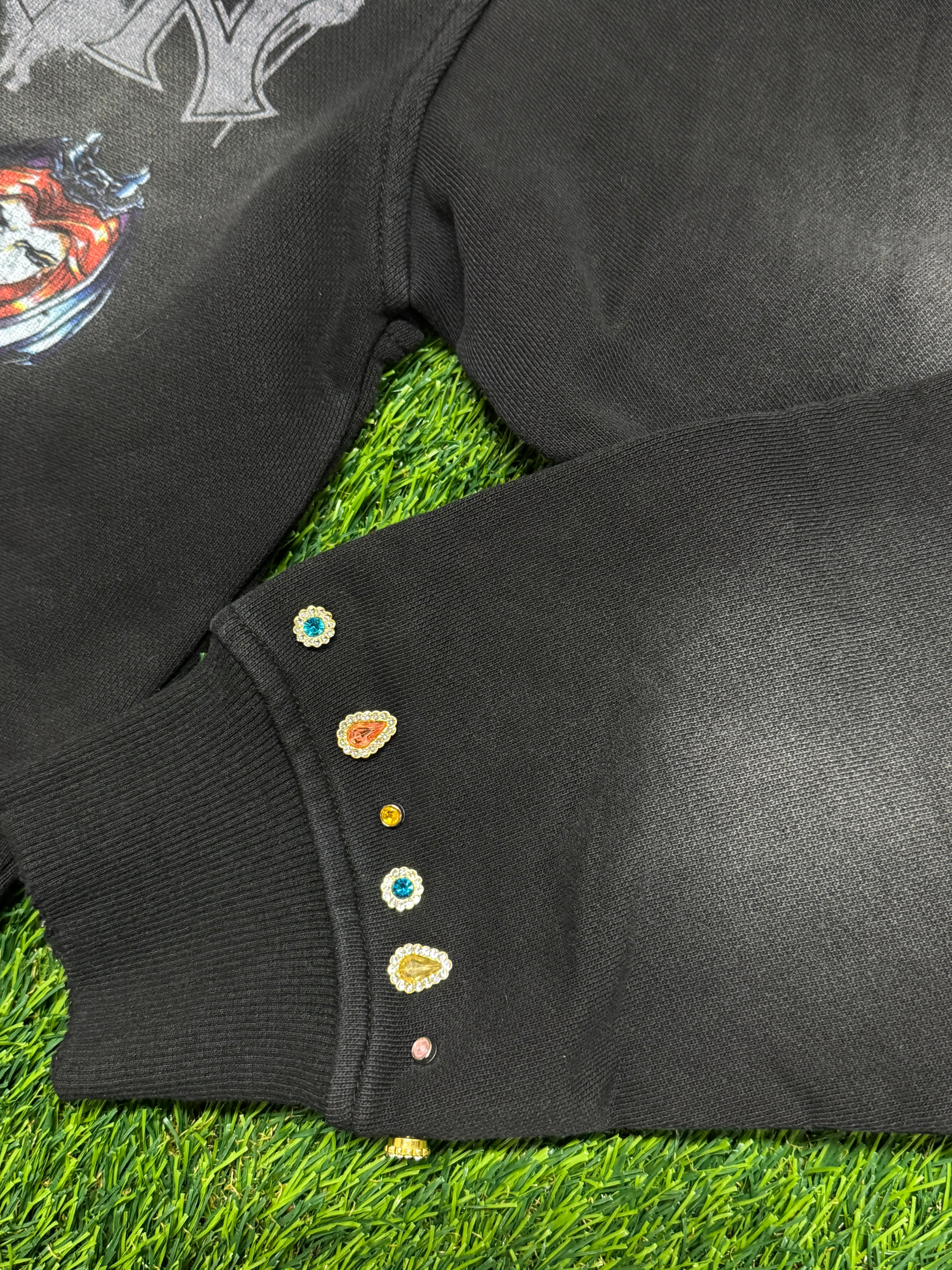 “Lost Intricacy” Front Page Zip-Up Hoodie