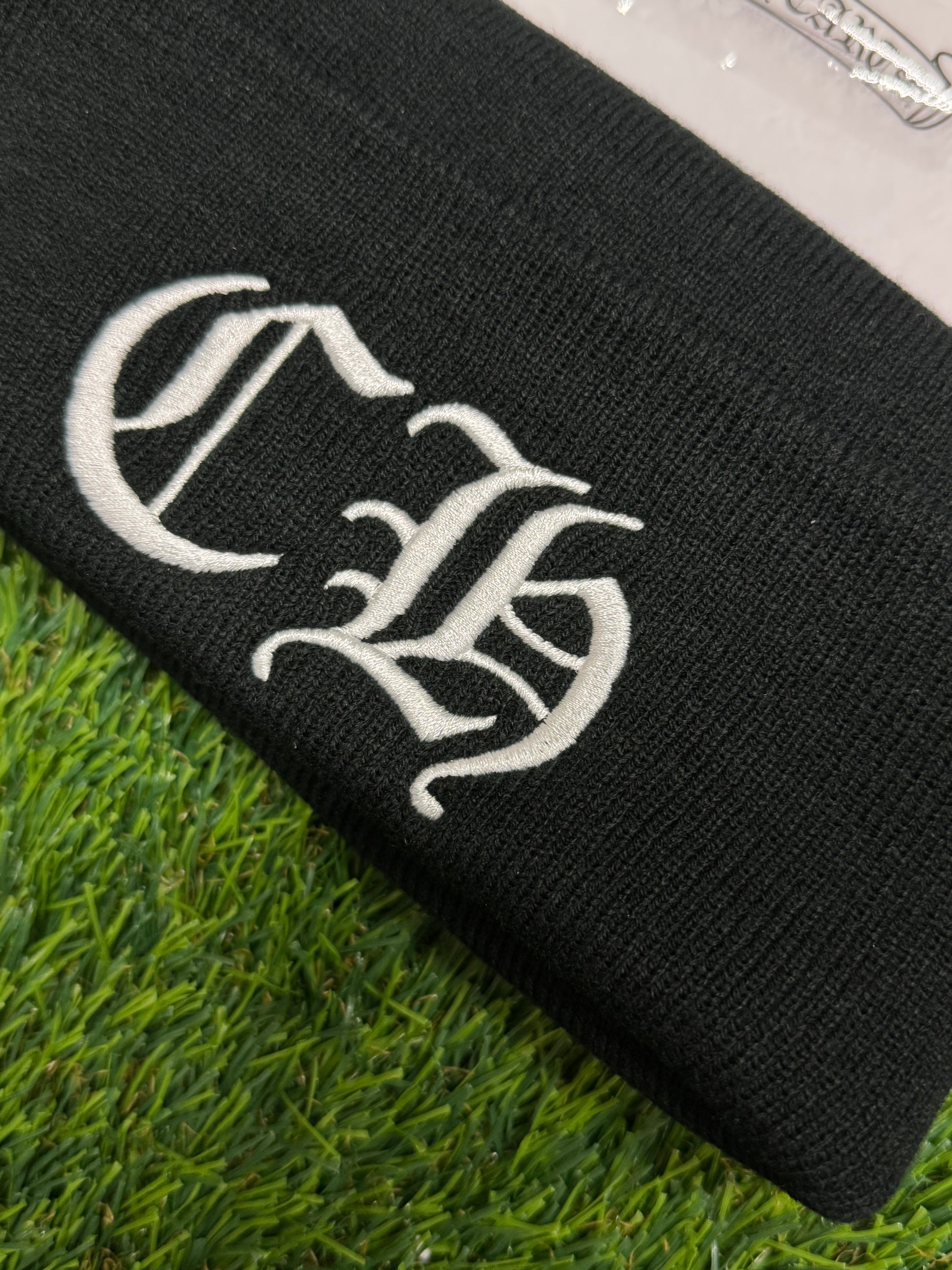 Chrome Hearts CH Logo Beanie In Black