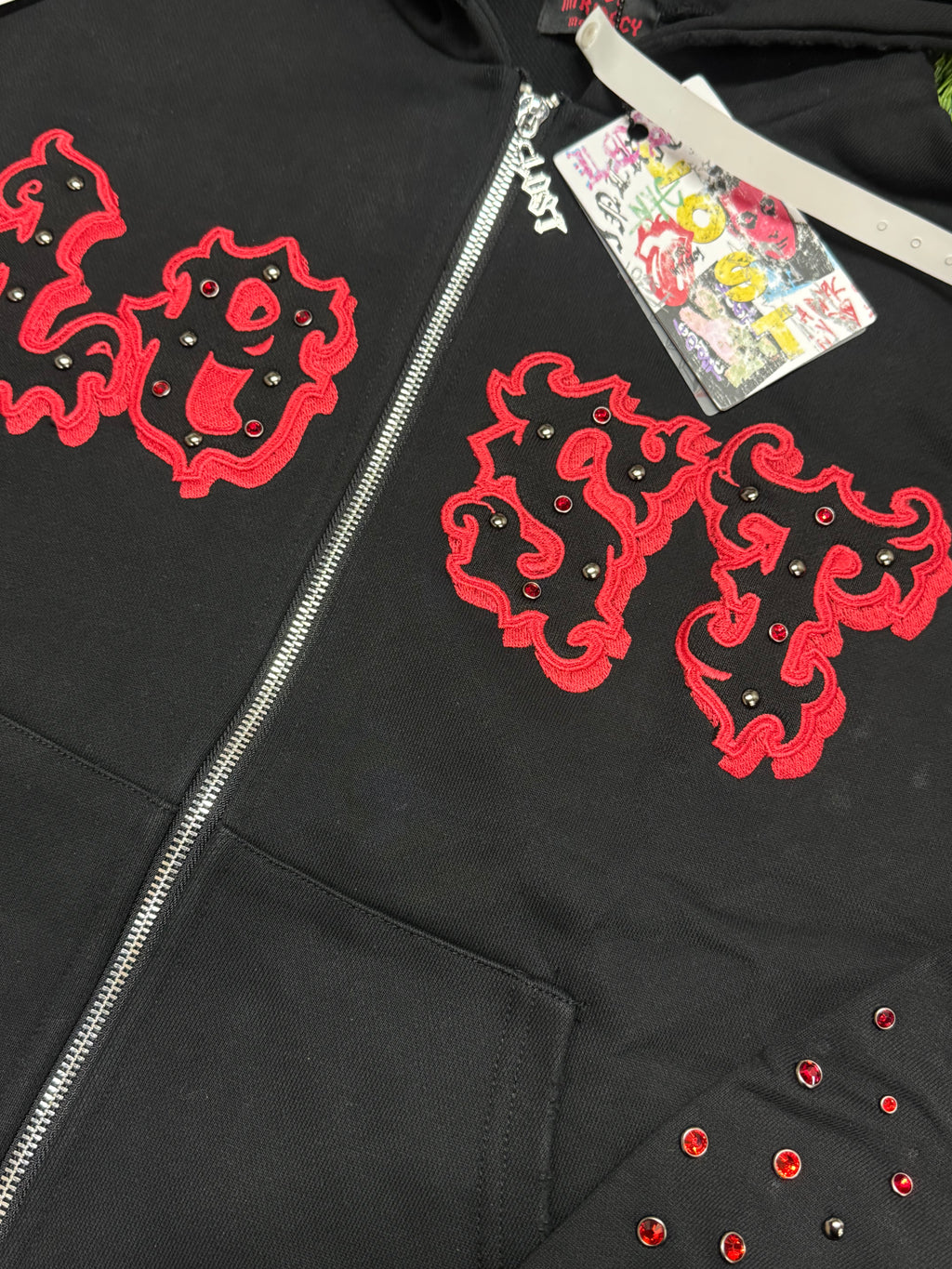 Lost Intricacy 'Patch 2.0' zip-up Hoodie