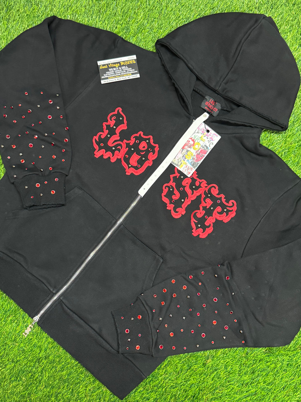 Lost Intricacy 'Patch 2.0' zip-up Hoodie