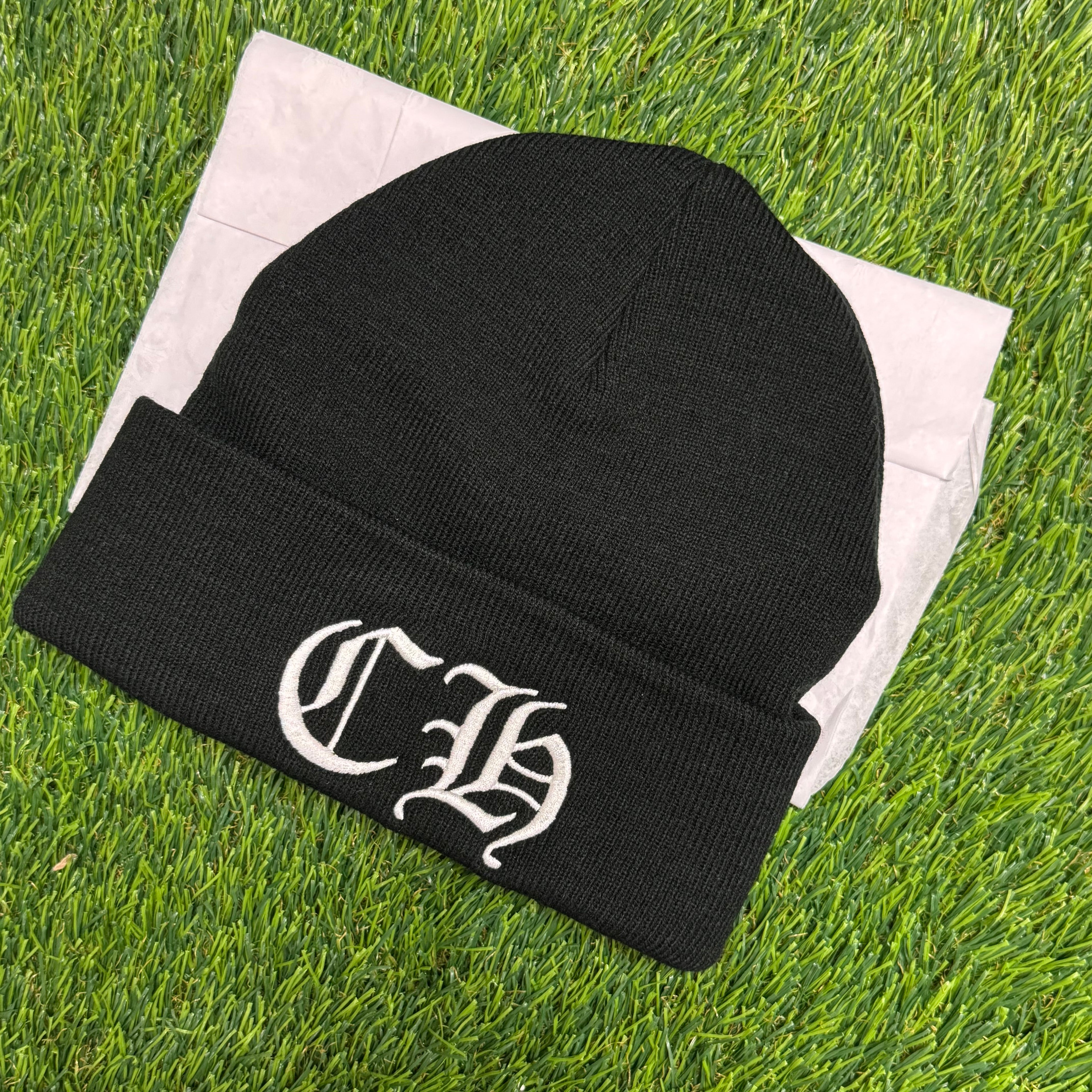 Chrome Hearts CH Logo Beanie In Black