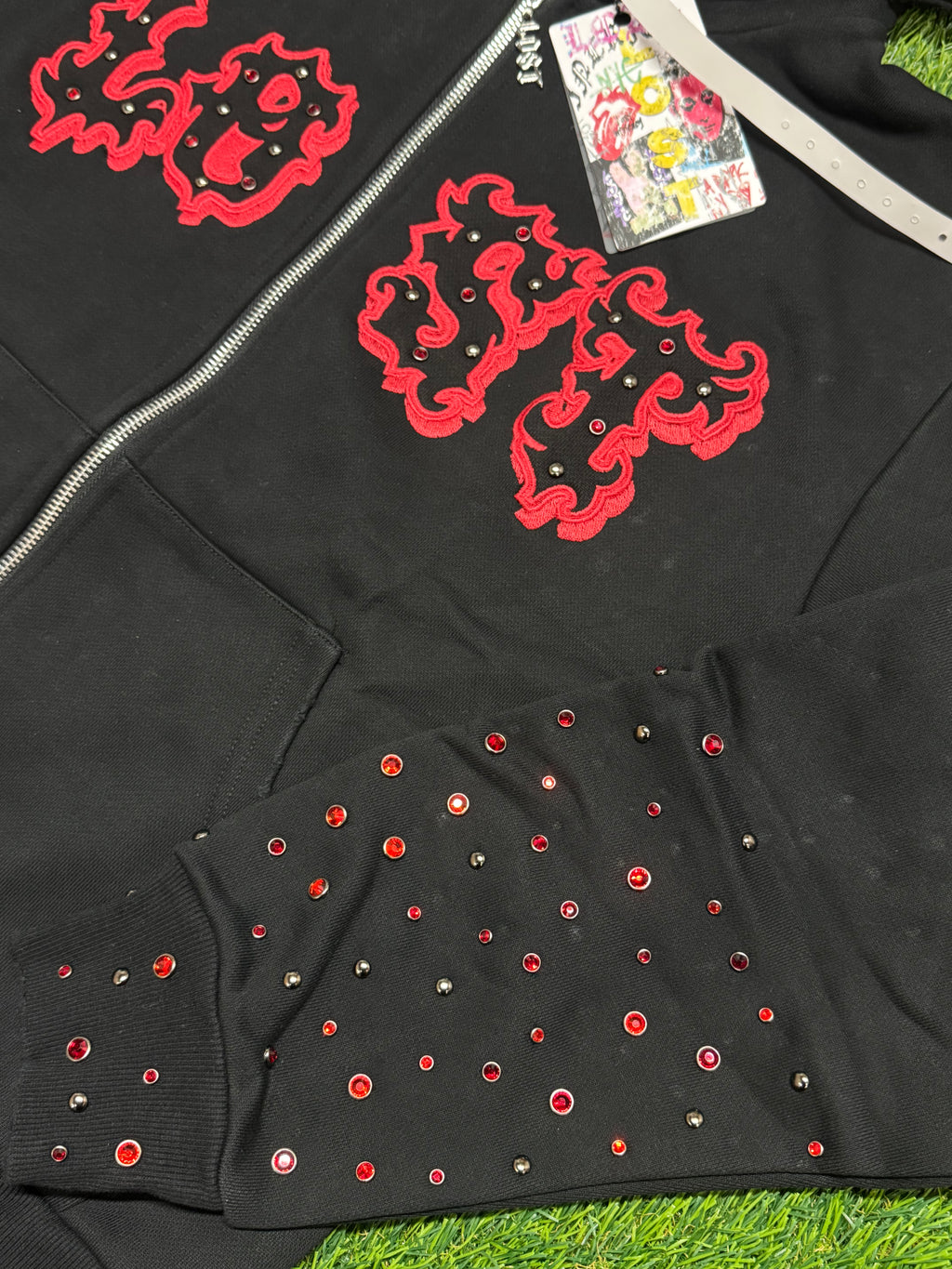 Lost Intricacy 'Patch 2.0' zip-up Hoodie
