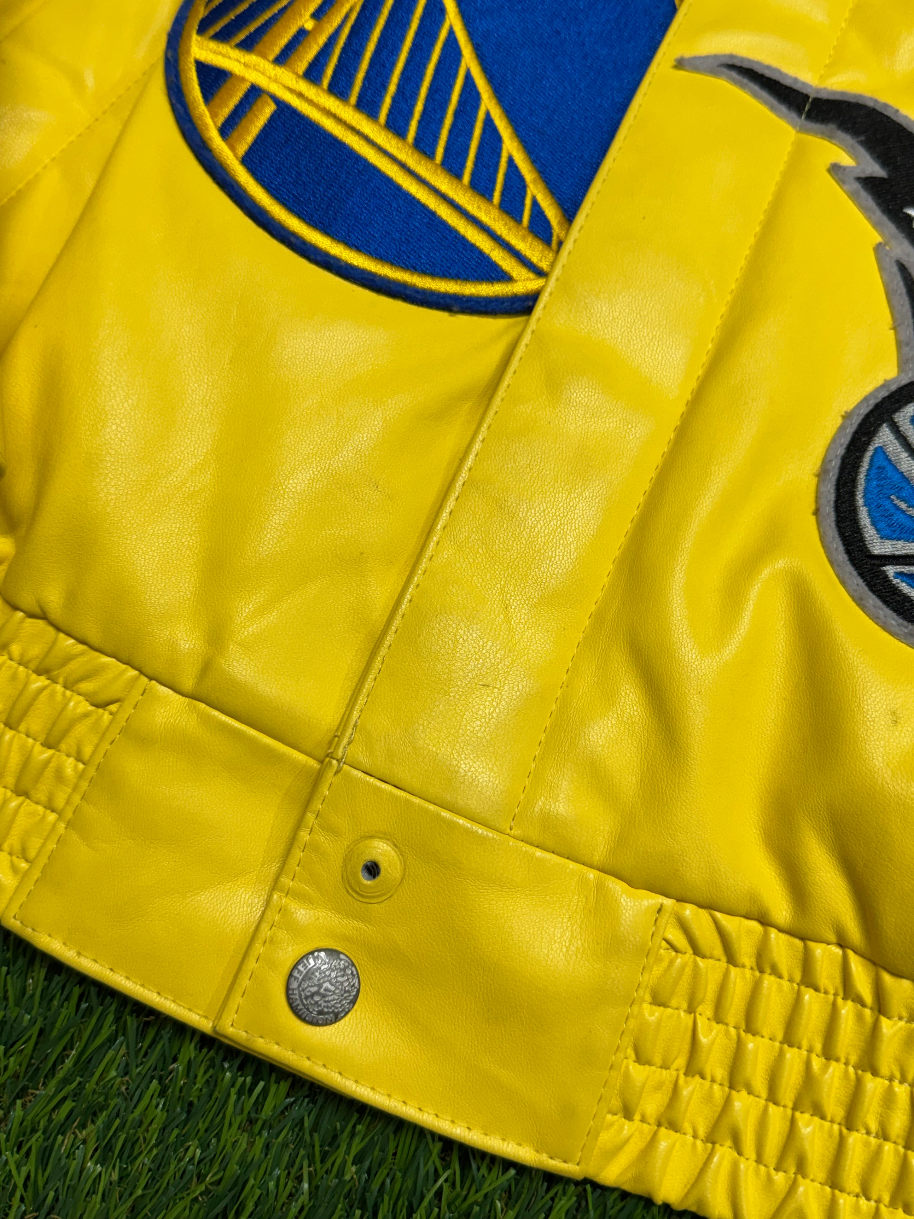 PRE - OWNED Jeff Hamilton NBA Teams Collage Jacket