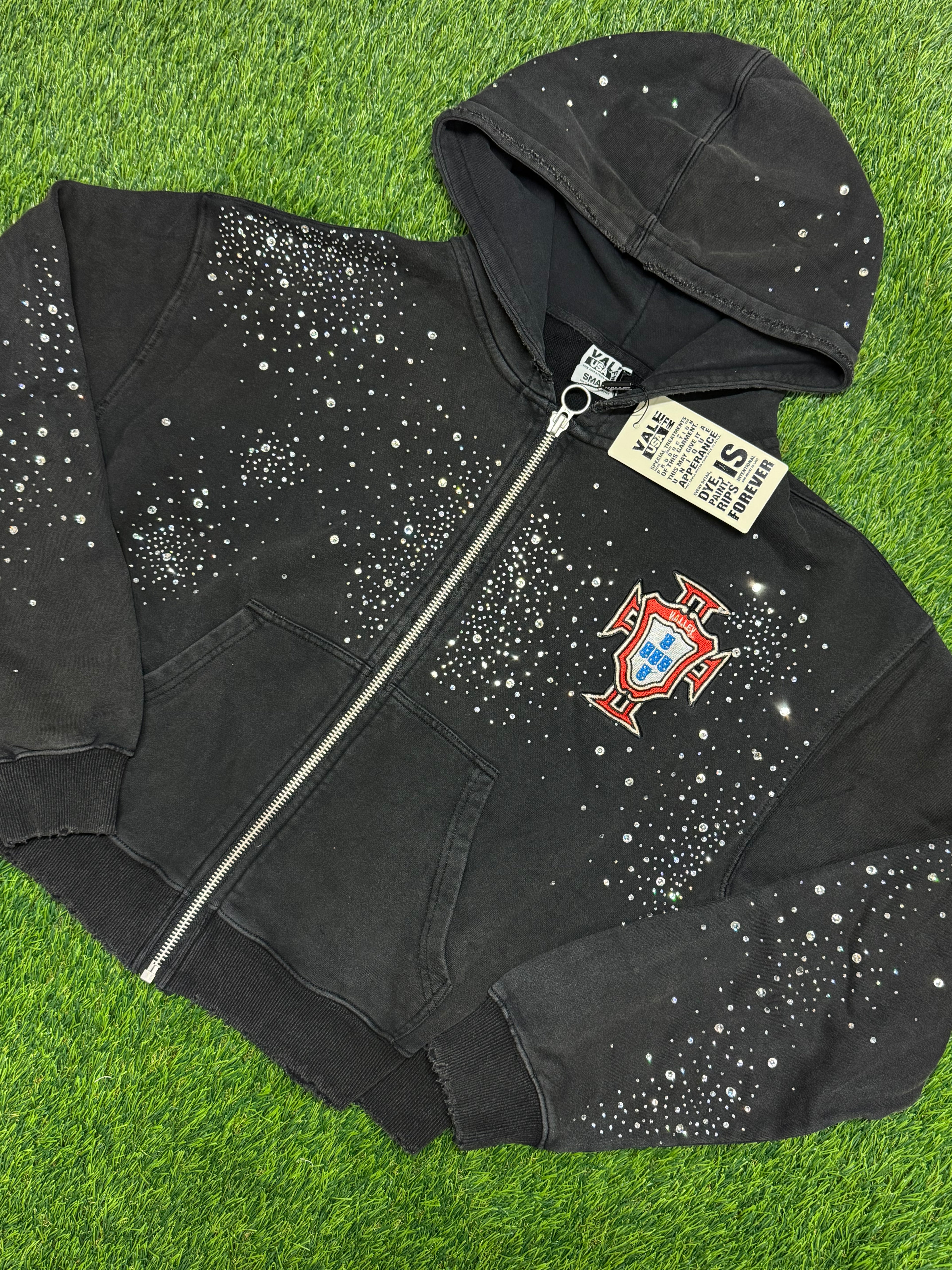 VALE - Vale Forever Pluto Clustered Zip-Up Hoodie