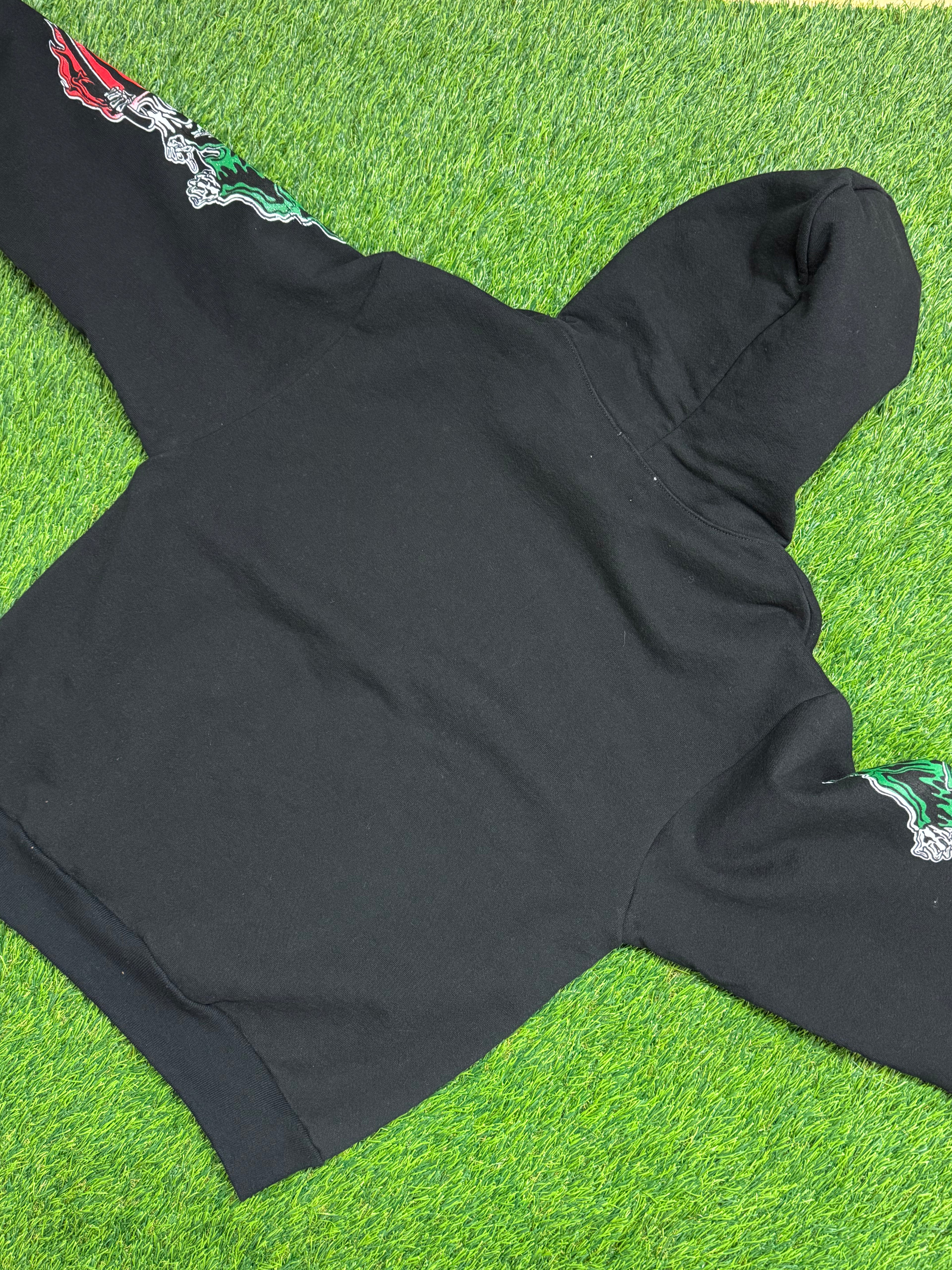 Warren Lotas UFC Mexico Three Reapers Hoodie in Black