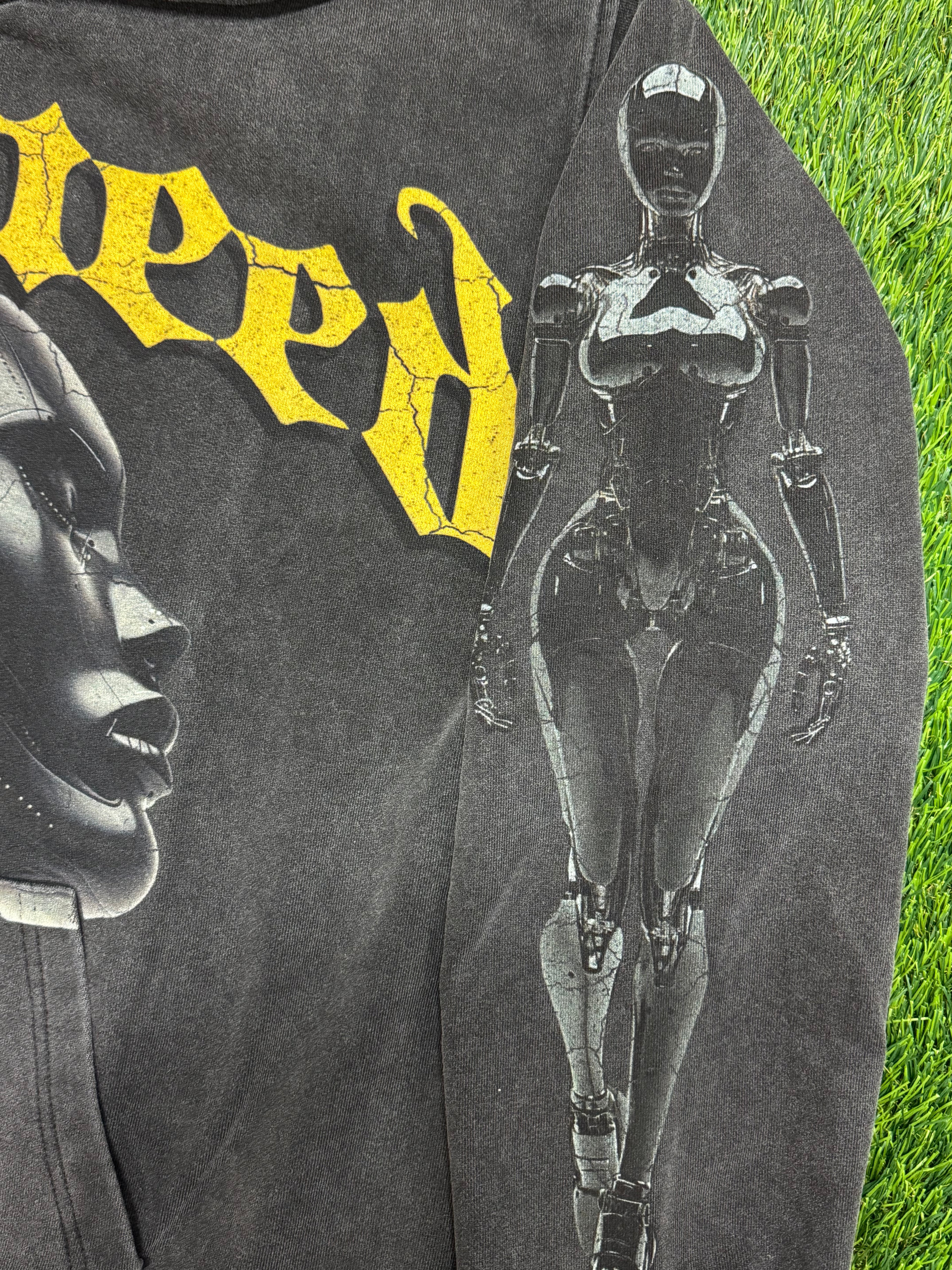 Godspeed Alexa Hoodie In Black Wash