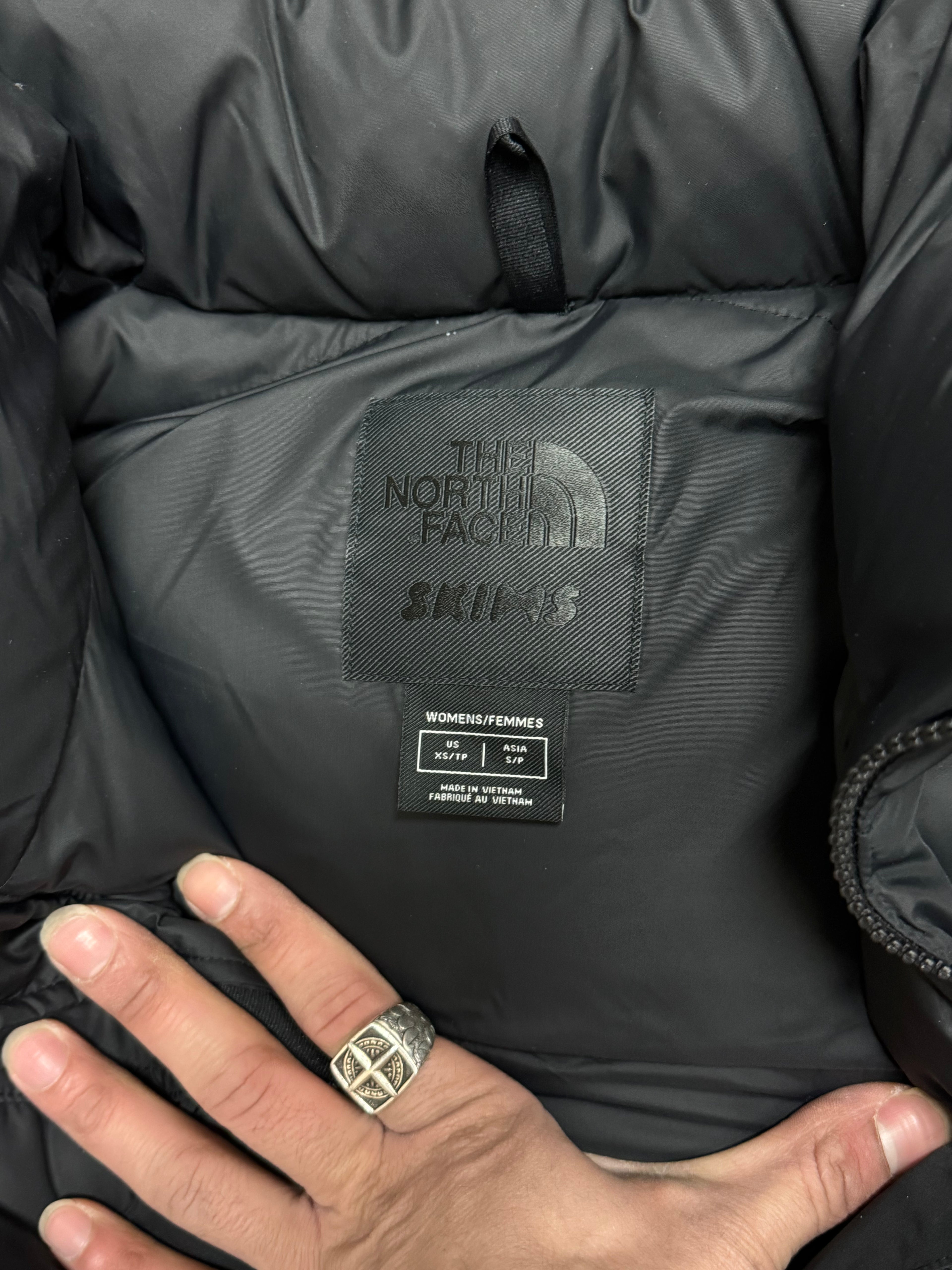 The North Face X Skims 96 Nuptse In Black