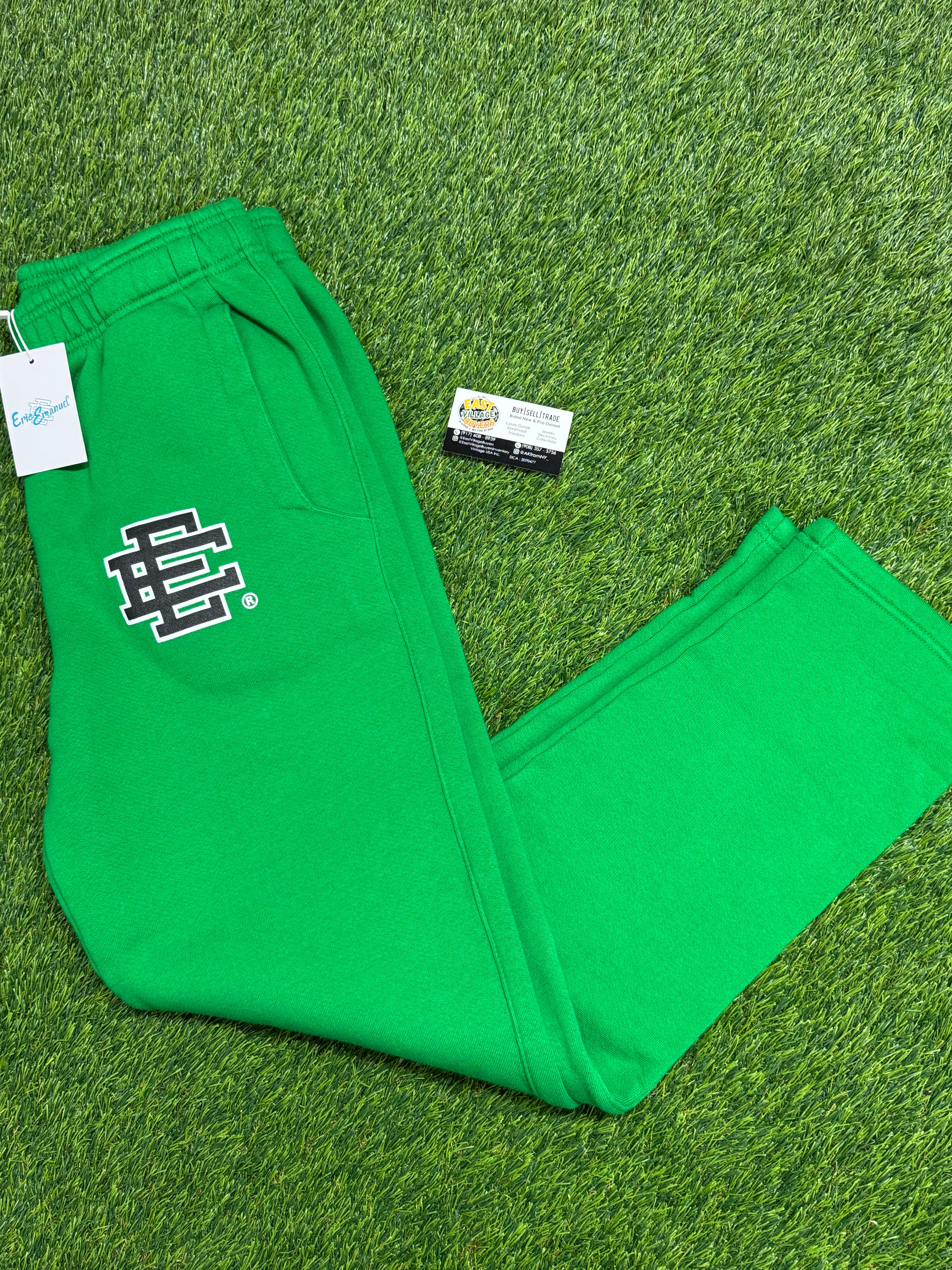 Eric Emanuel EE Basic Sweatsuits in Kelly Green