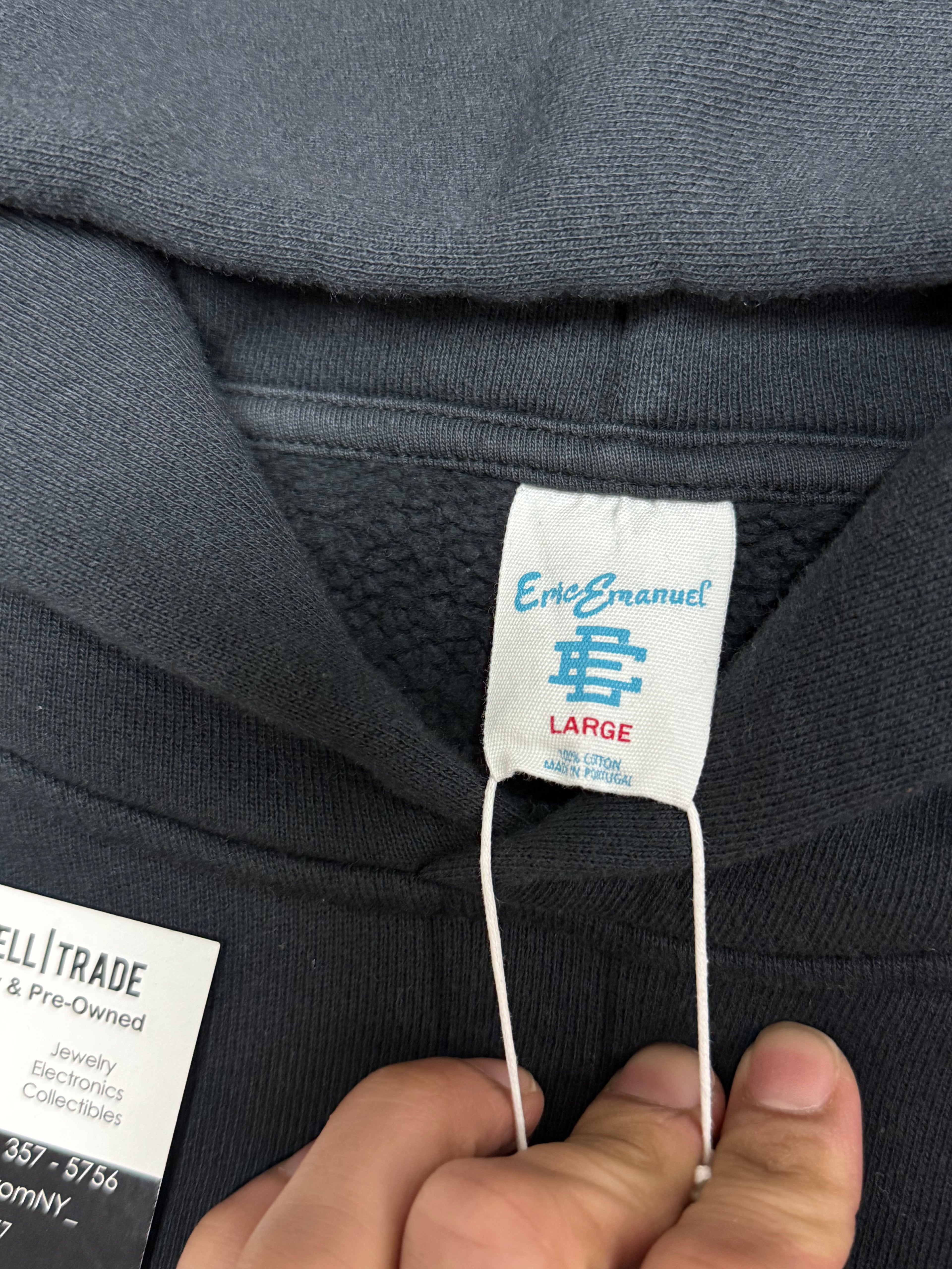 Eric Emanuel EE Basic Logo Sweatsuit In Black