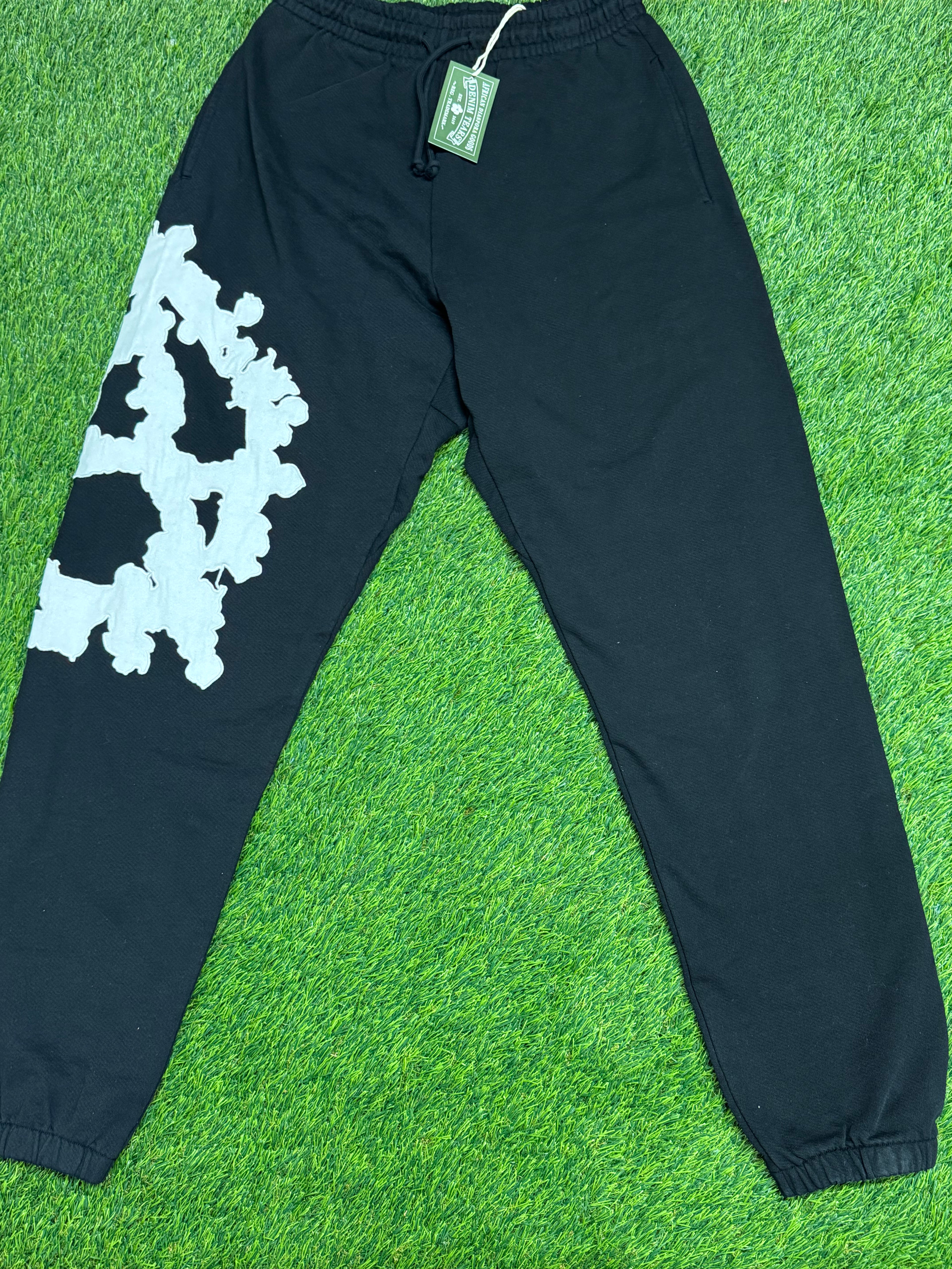 Denim Tears Anarchy sweatpants in black