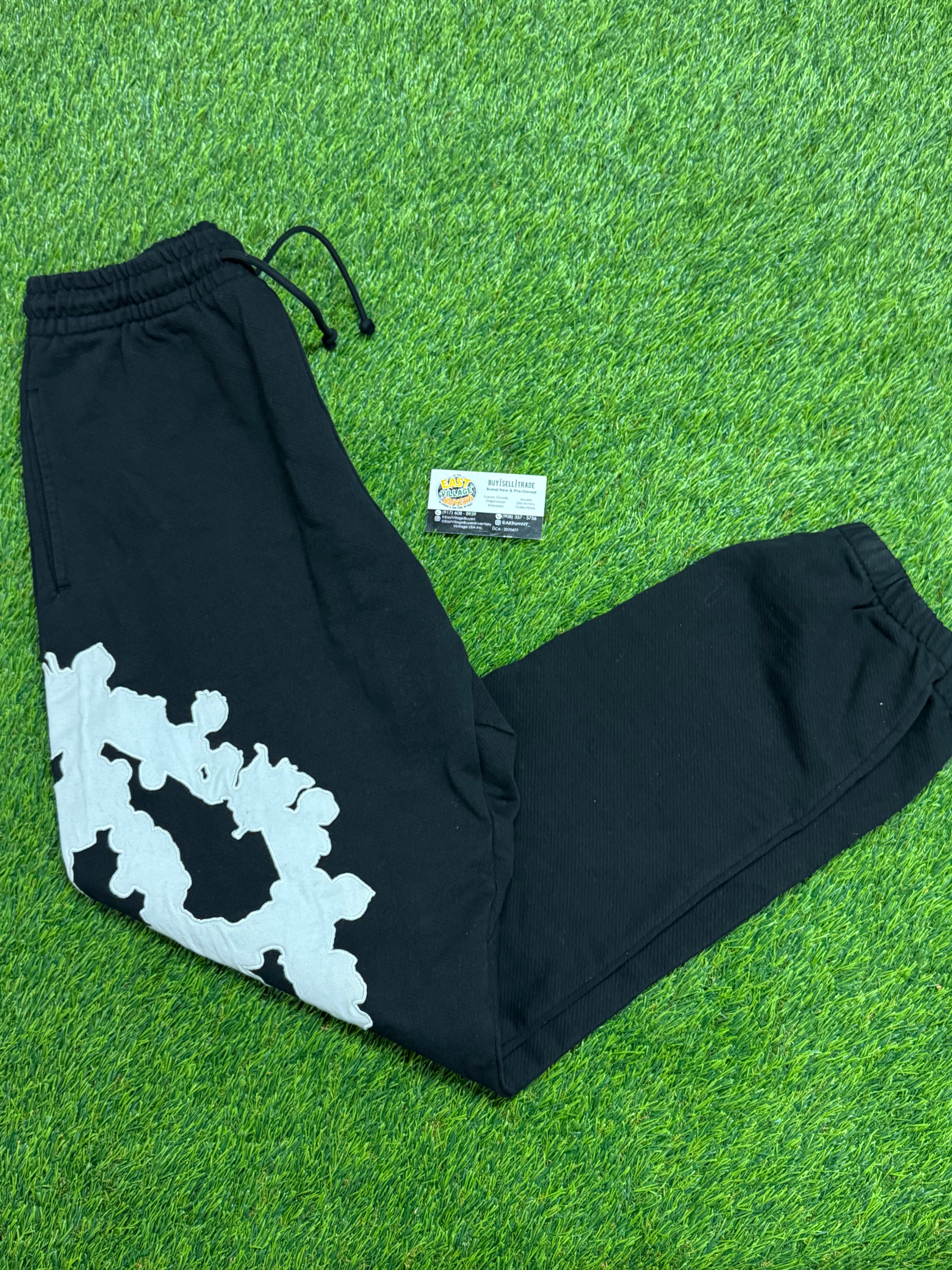 Denim Tears Anarchy sweatpants in black