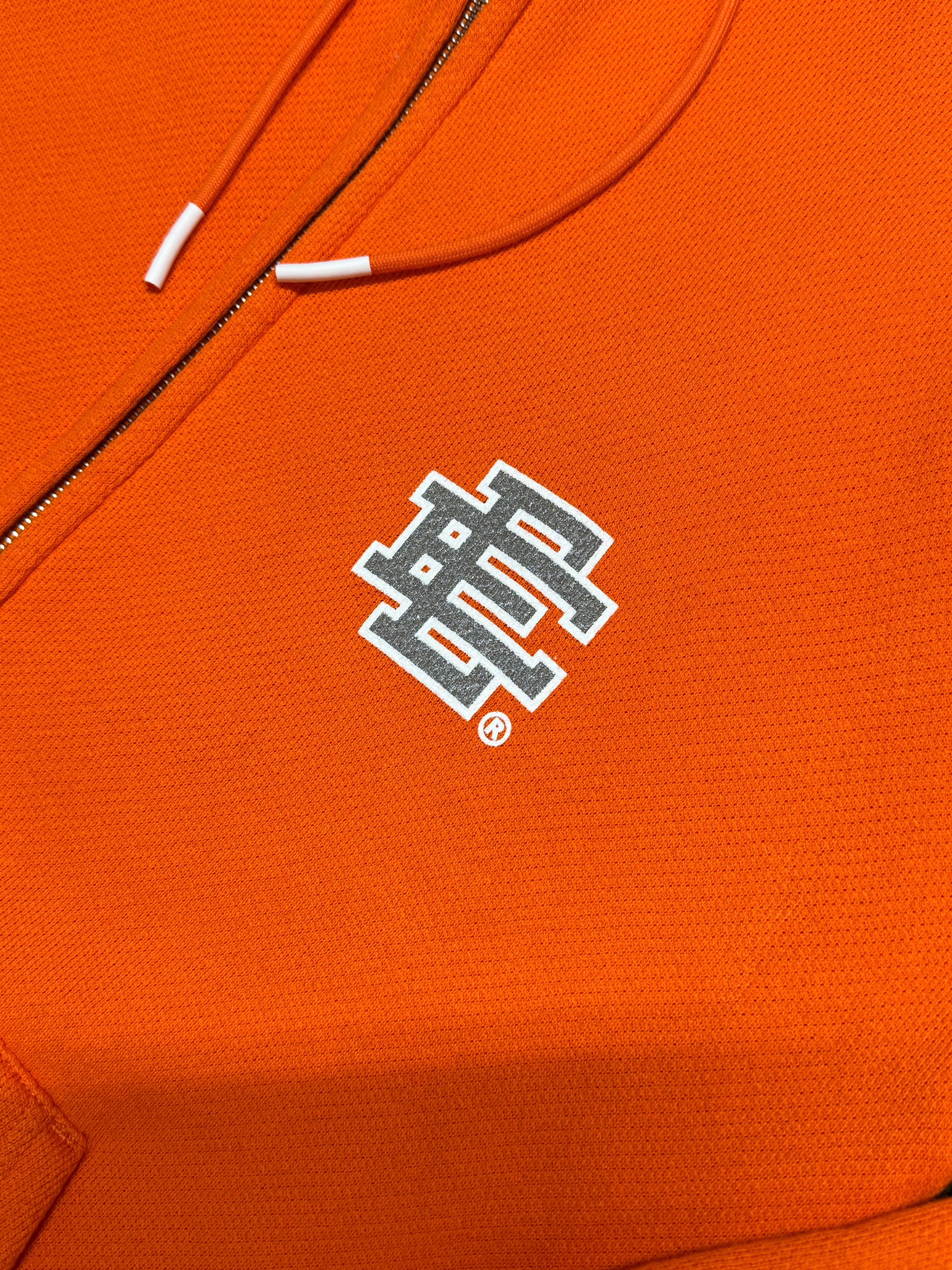 Eric Emanuel EE Basic Zip-Up Full SweatSuit In Orange