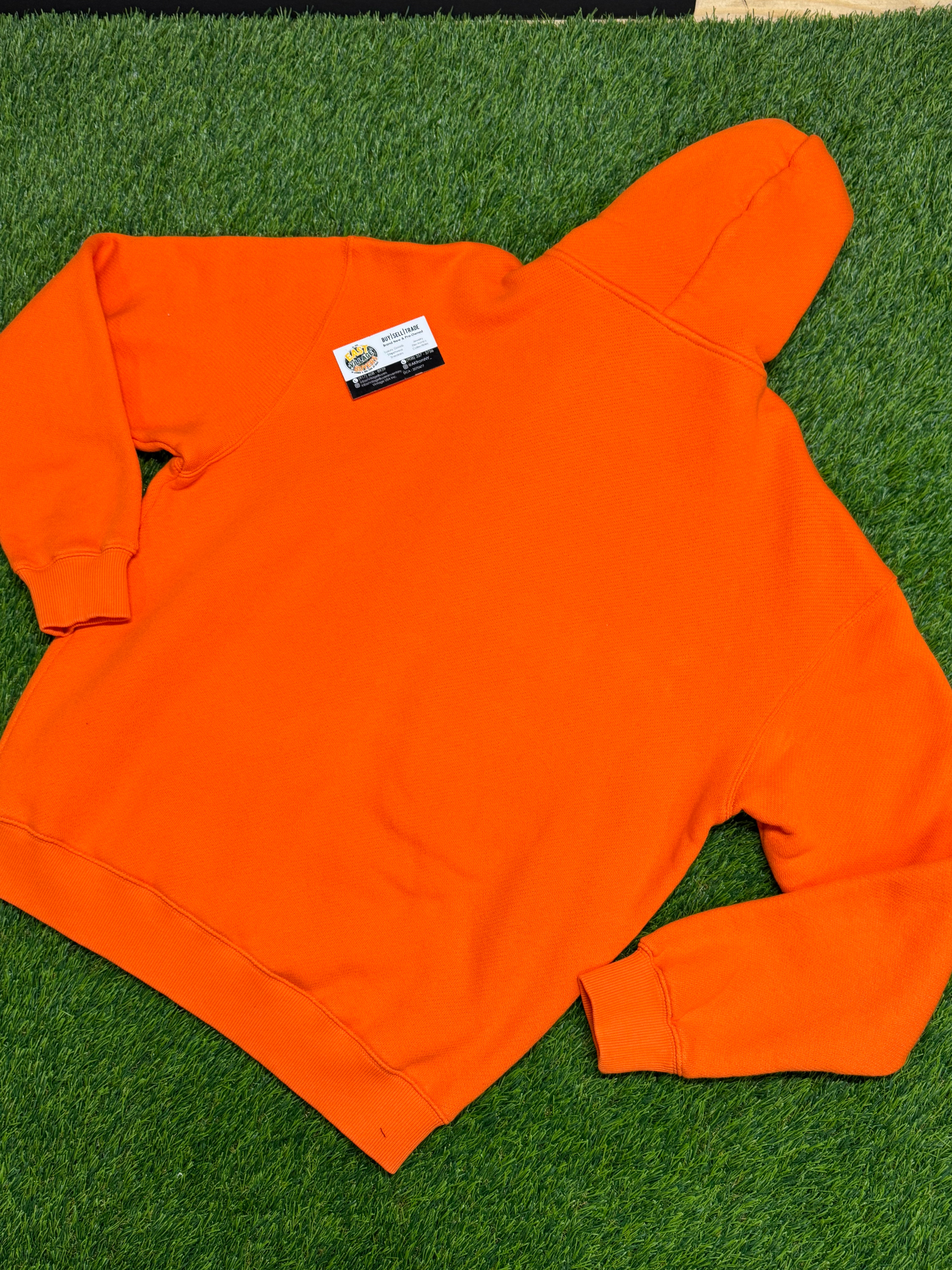 Eric Emanuel EE Basic Zip-Up Full SweatSuit In Orange
