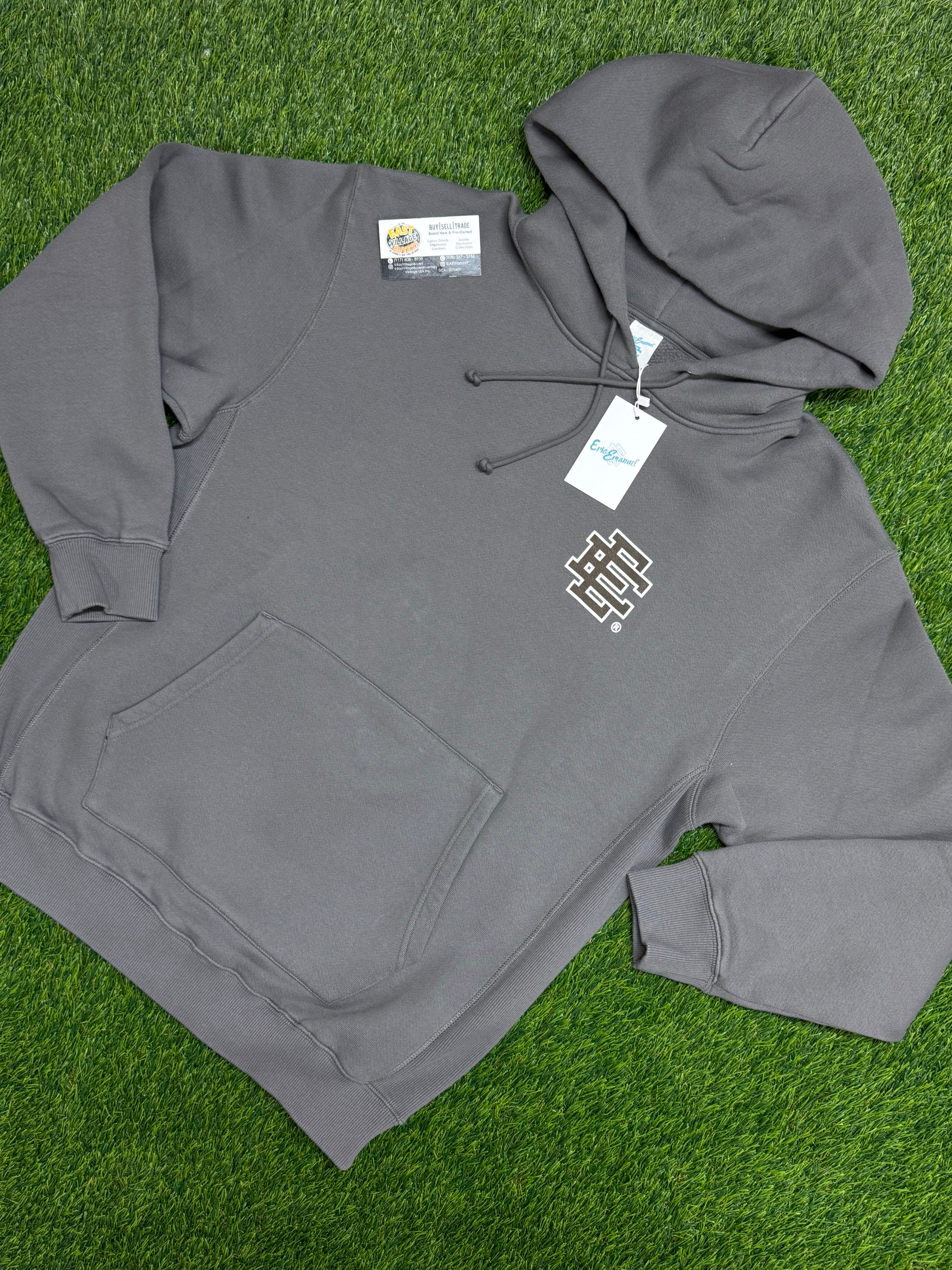 Eric Emanuel EE Basic Hoodie in Grey