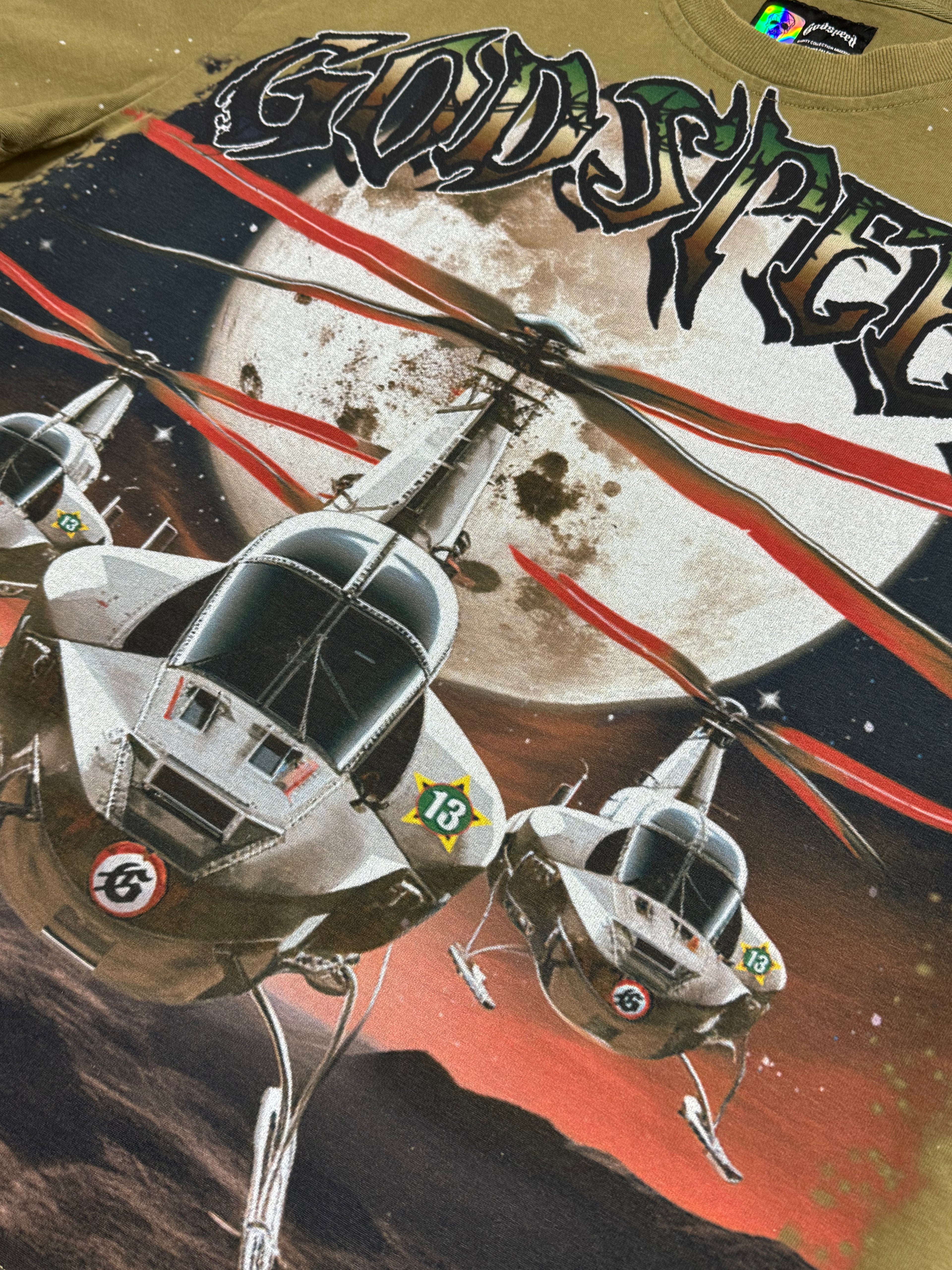 Godspeed Air Strike T-Shirt in an Olive