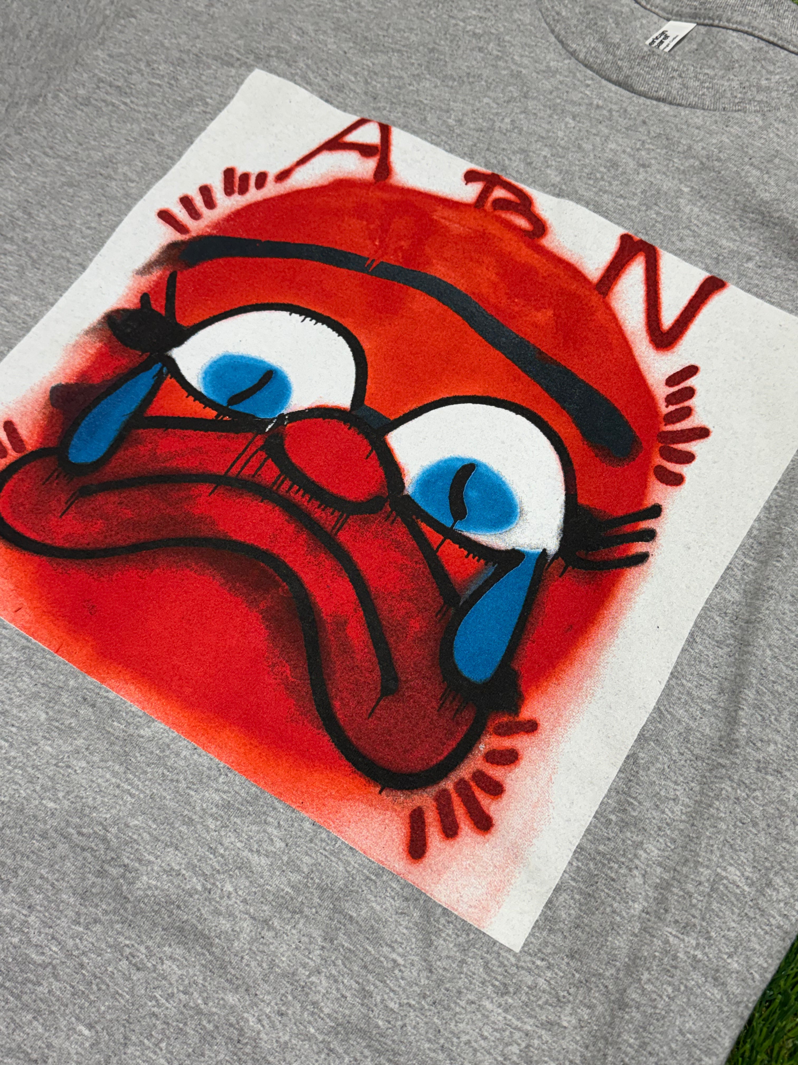 Concrete Boys x Ola Olu Slawn collaboration T-shirt in Grey