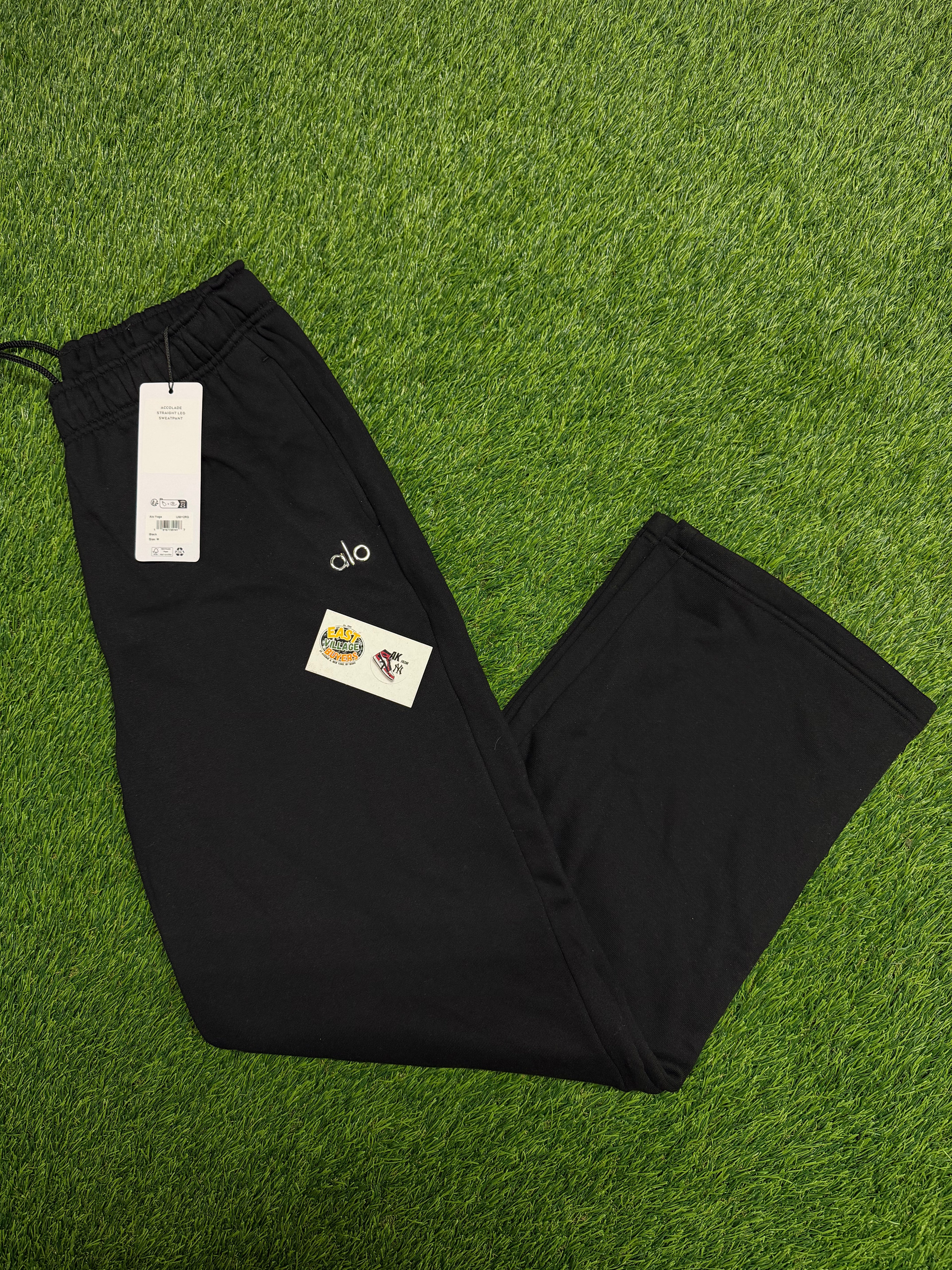 ALO Accolade Full Zip Sweatsuit with Open Leg Pants