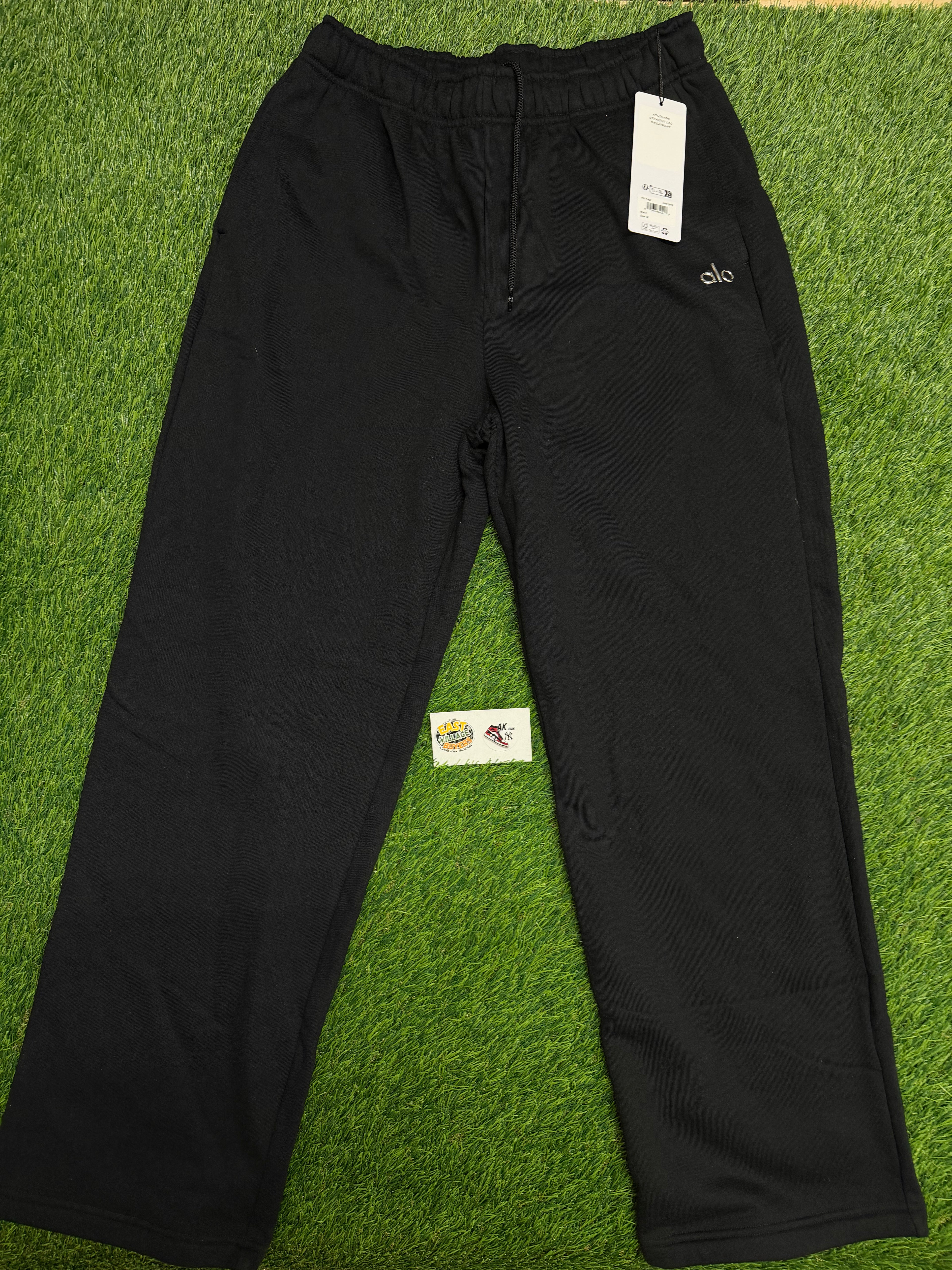 ALO Accolade Full Zip Sweatsuit with Open Leg Pants