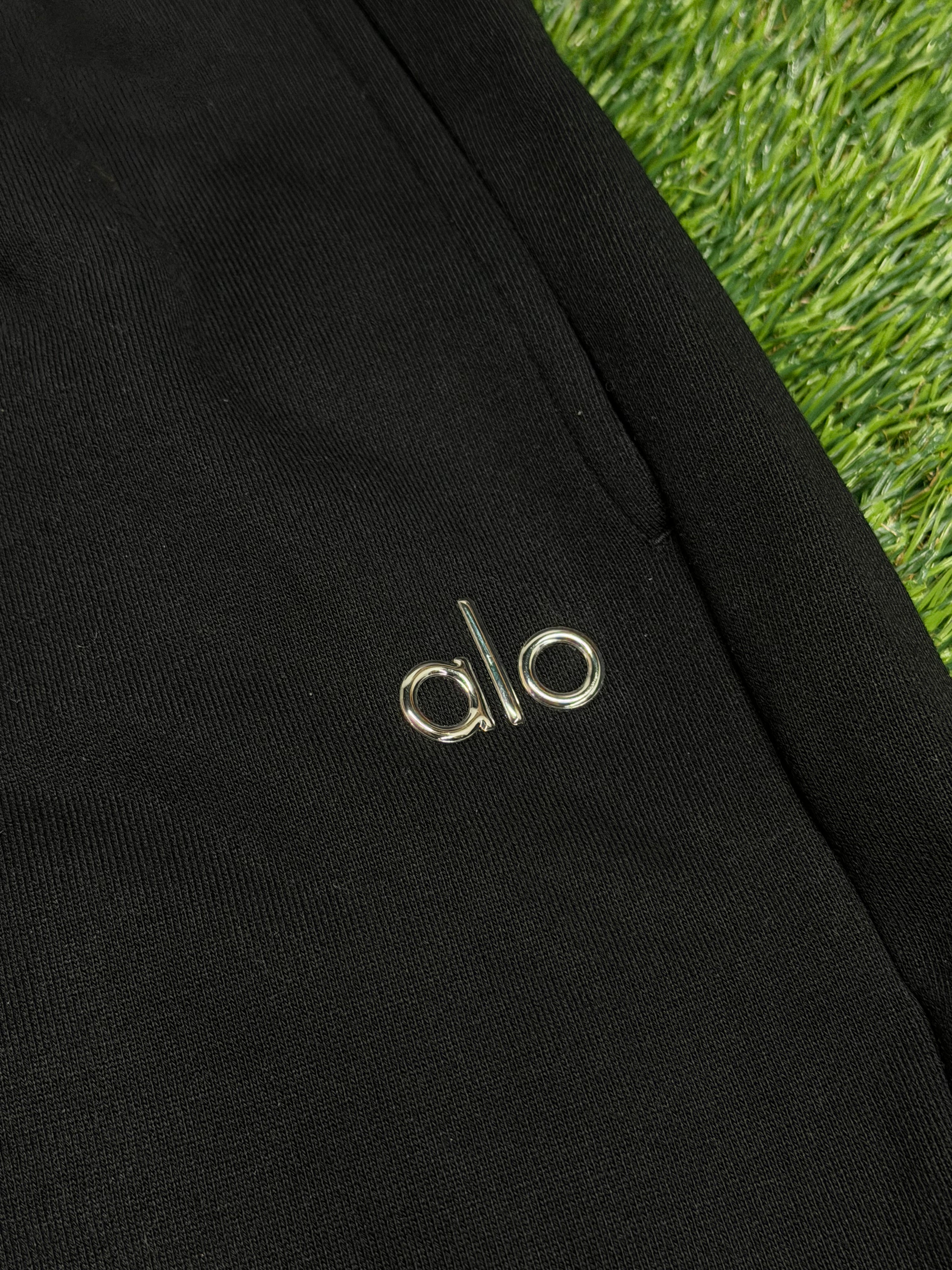 ALO Accolade Full Zip Sweatsuit with Open Leg Pants