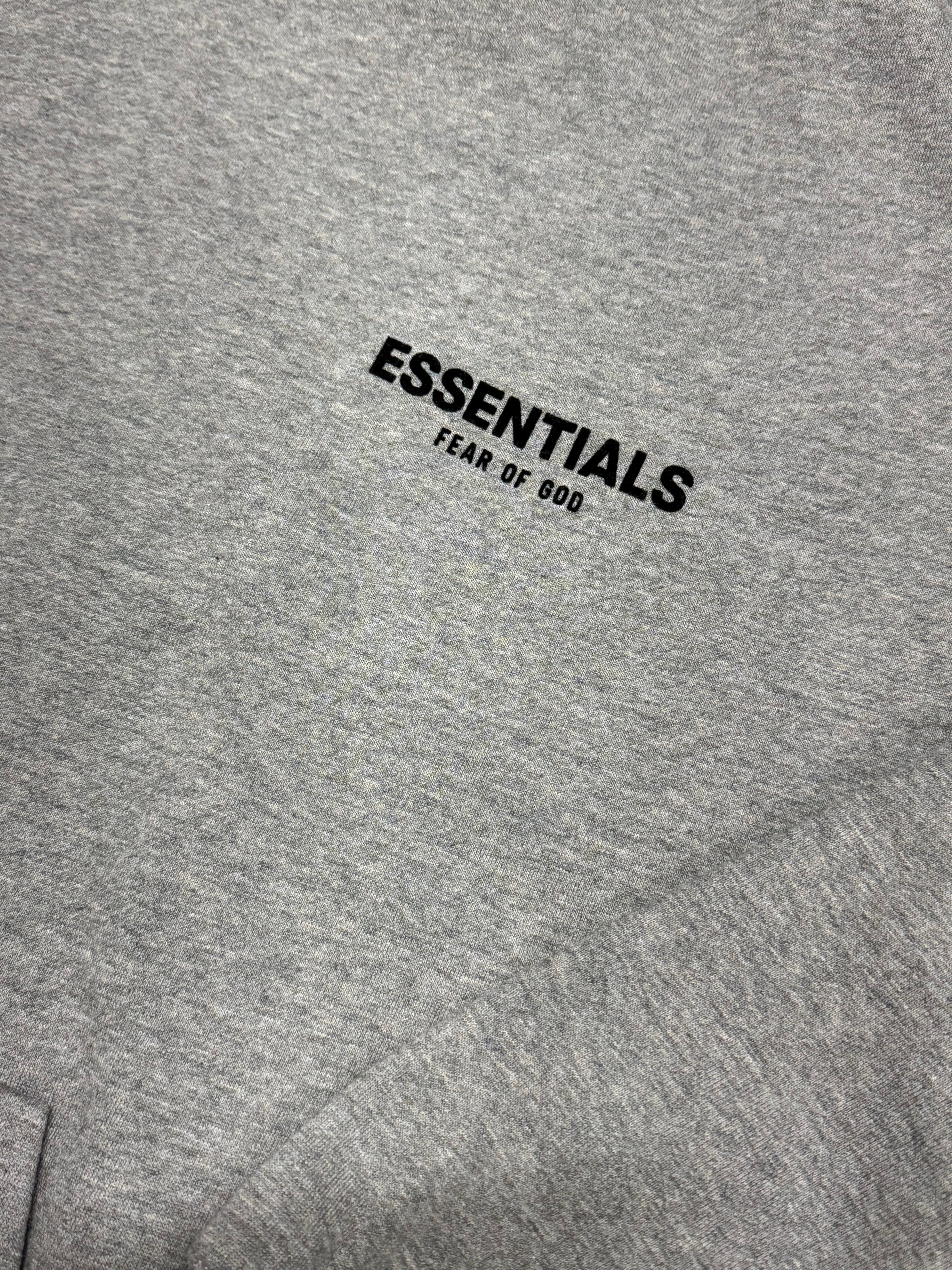 Essentials Fear Of God Hoodie in the 'Dark Oatmeal'