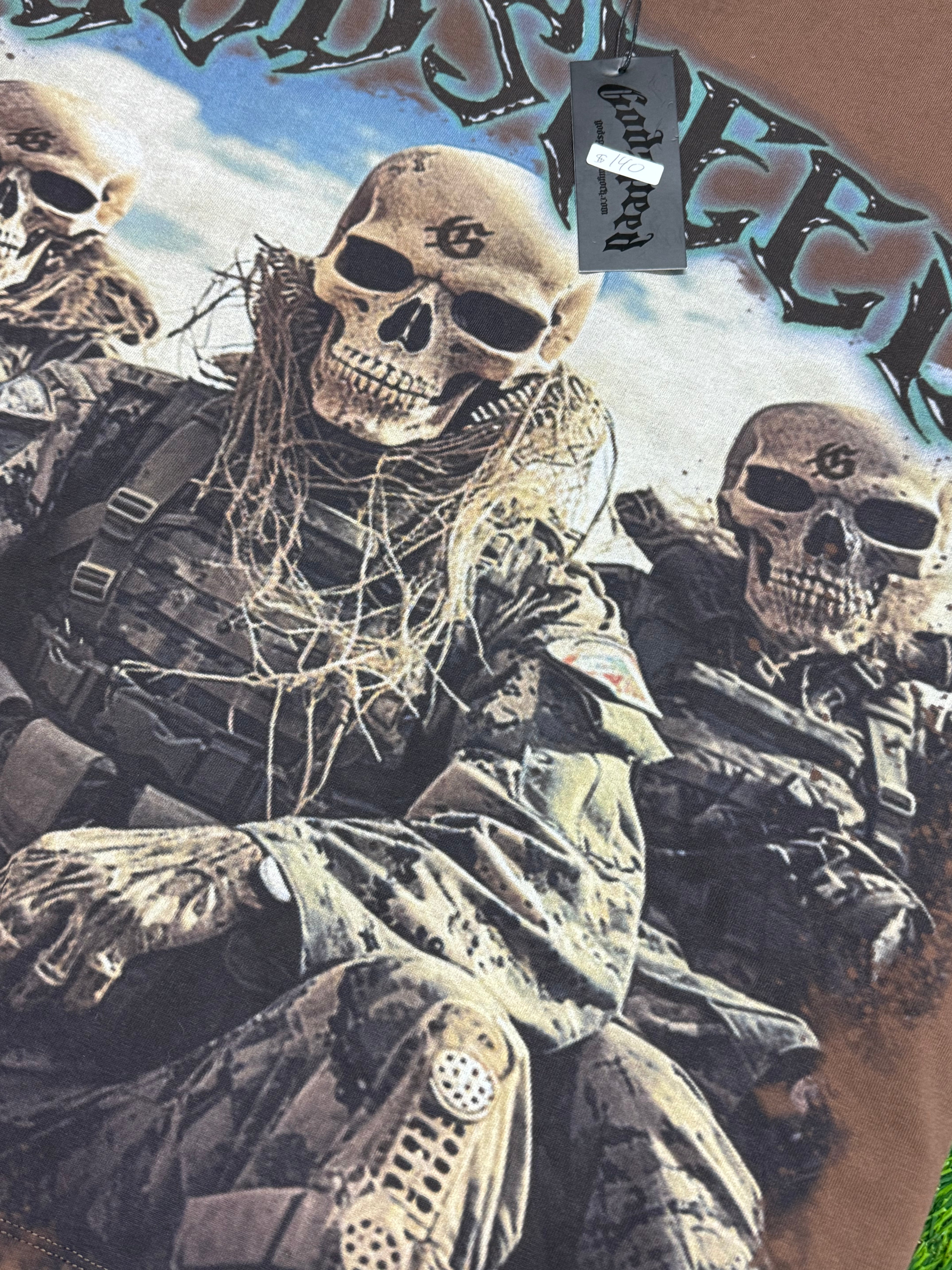 Godspeed Squadron T-shirt in brown