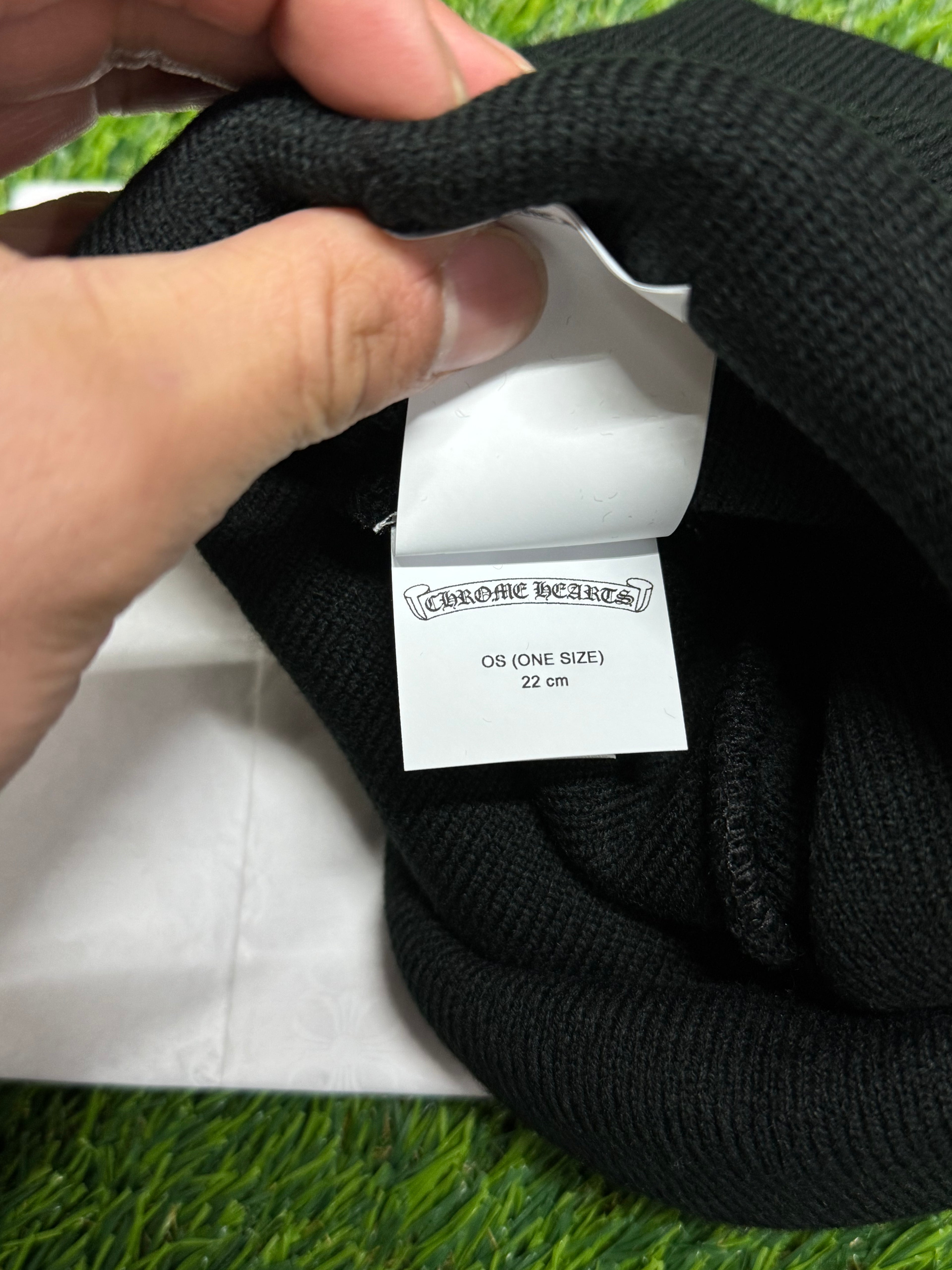 Chrome Hearts CH Logo Beanie In Black