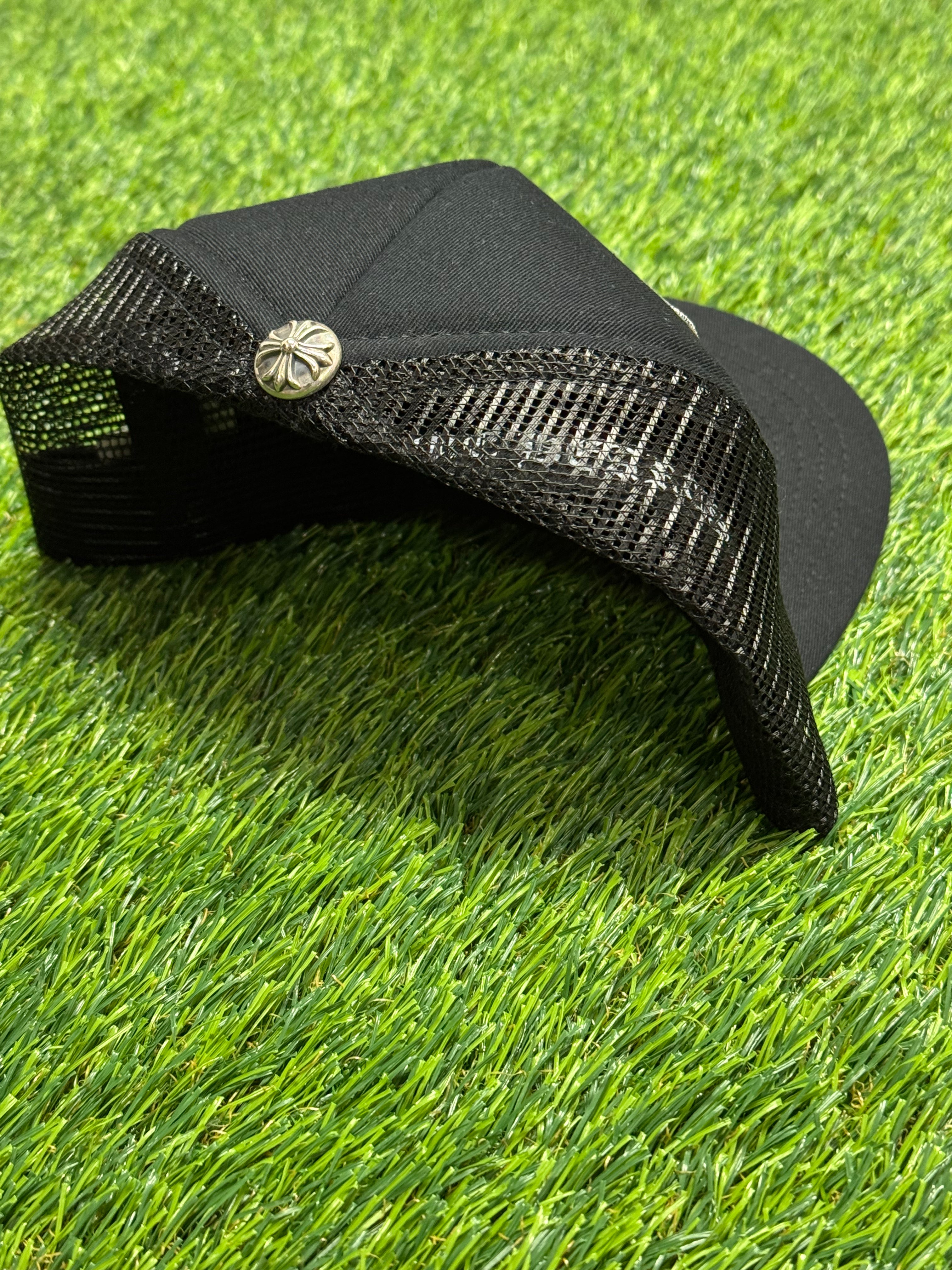 Chrome Hearts CH NYC Trucker Hat In Black