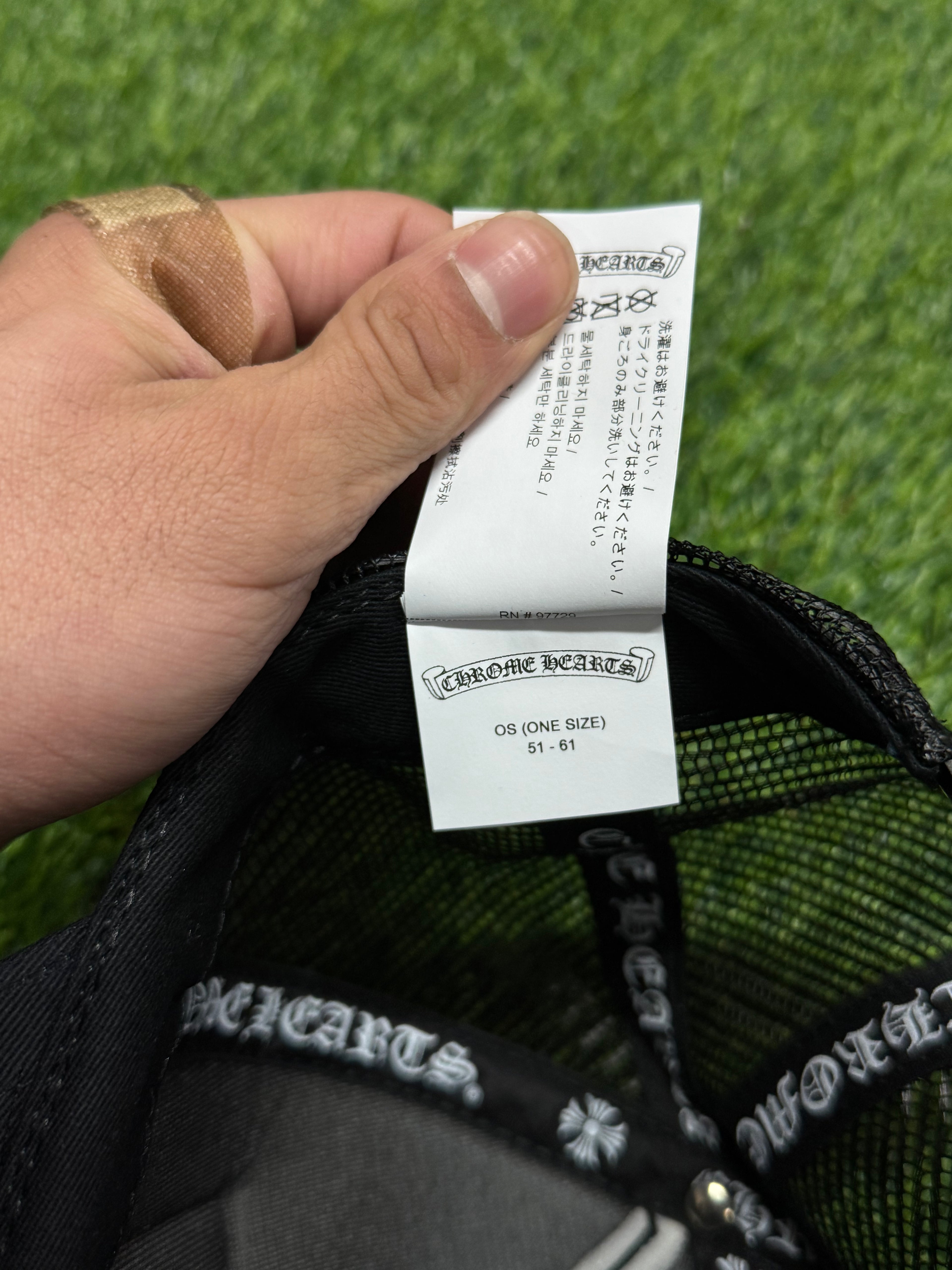 Chrome Hearts CH NYC Trucker Hat In Black