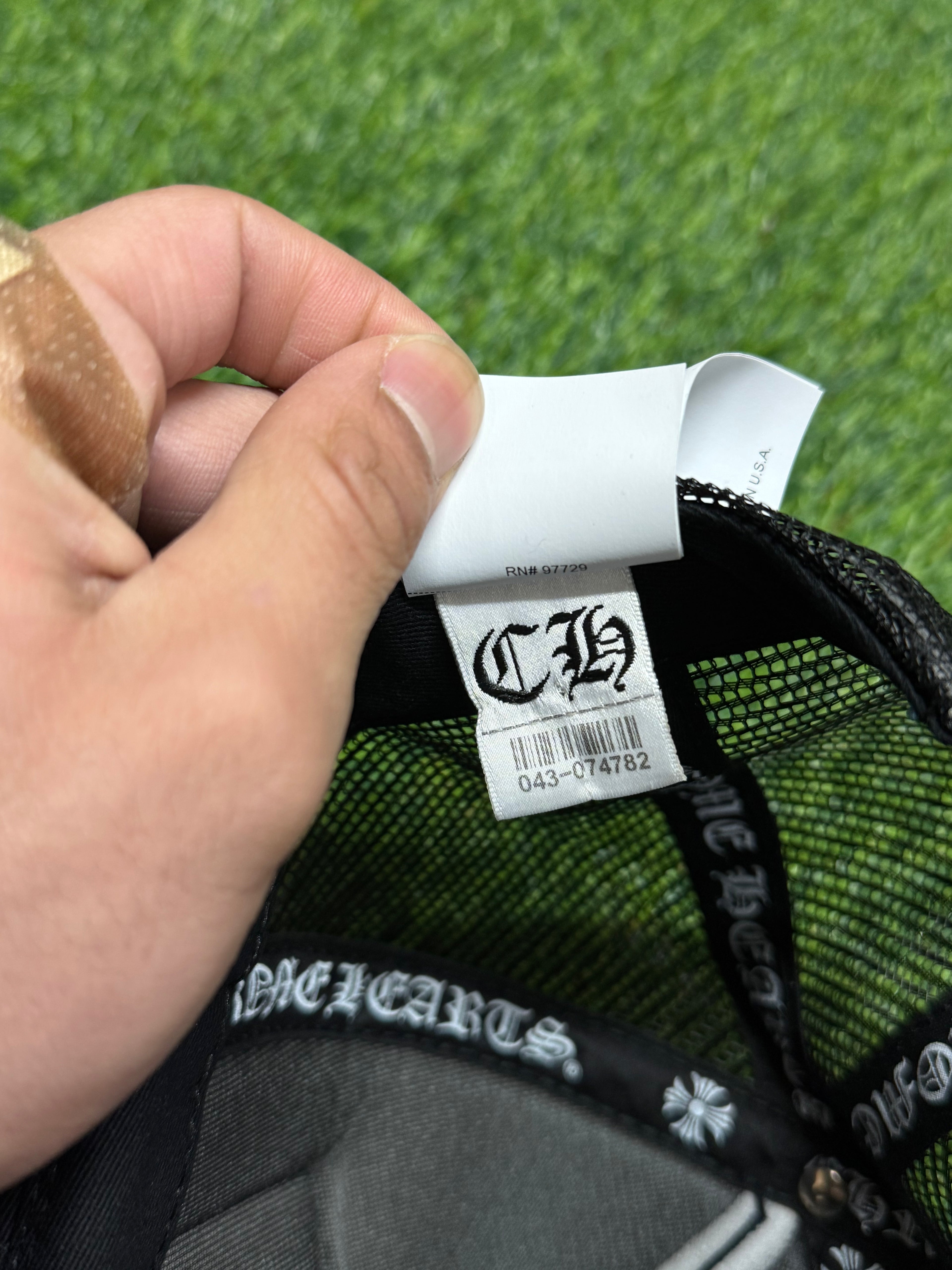 Chrome Hearts CH NYC Trucker Hat In Black