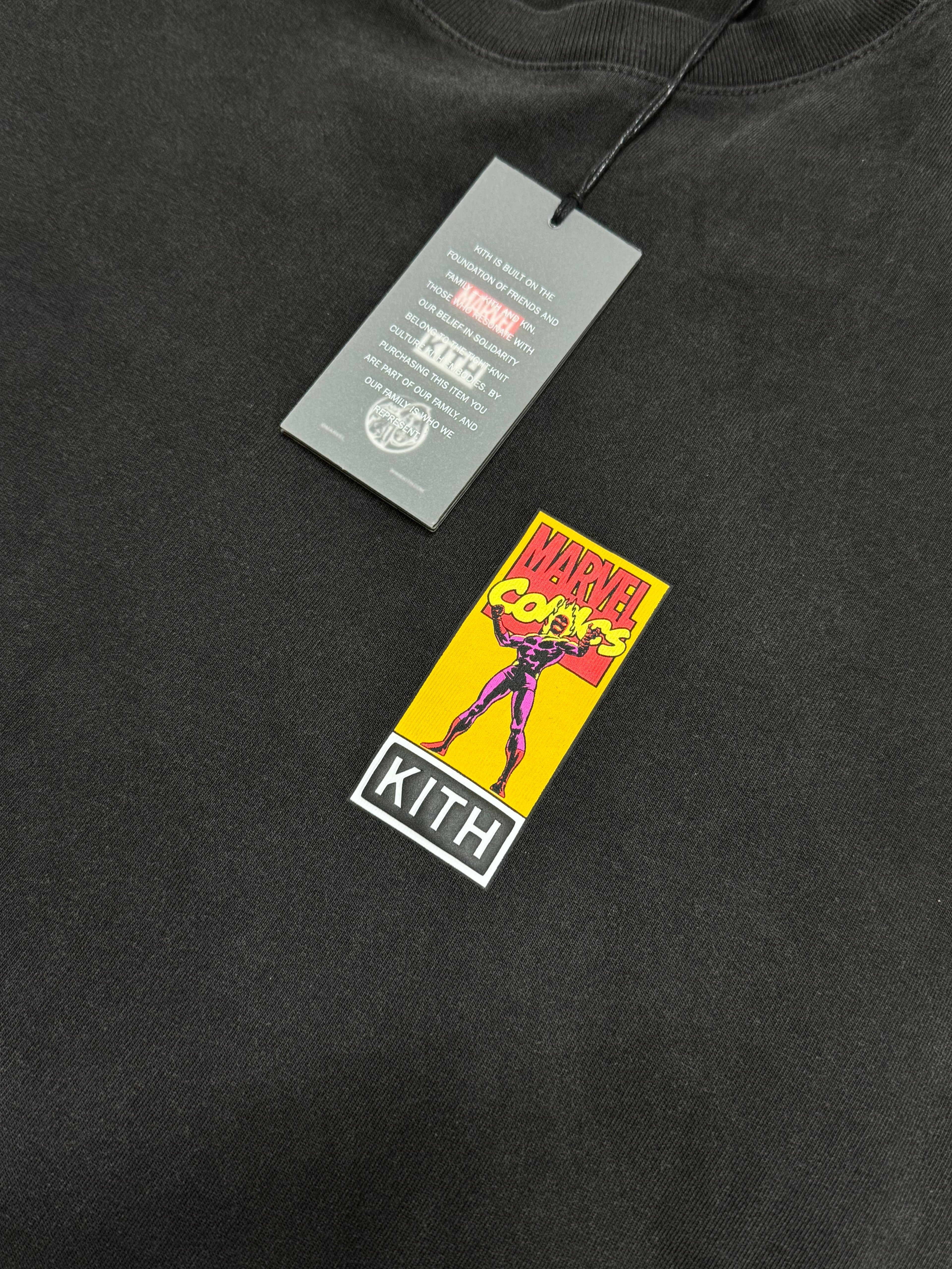 Kith x Marvel Dormammu Vintage Tee in Black