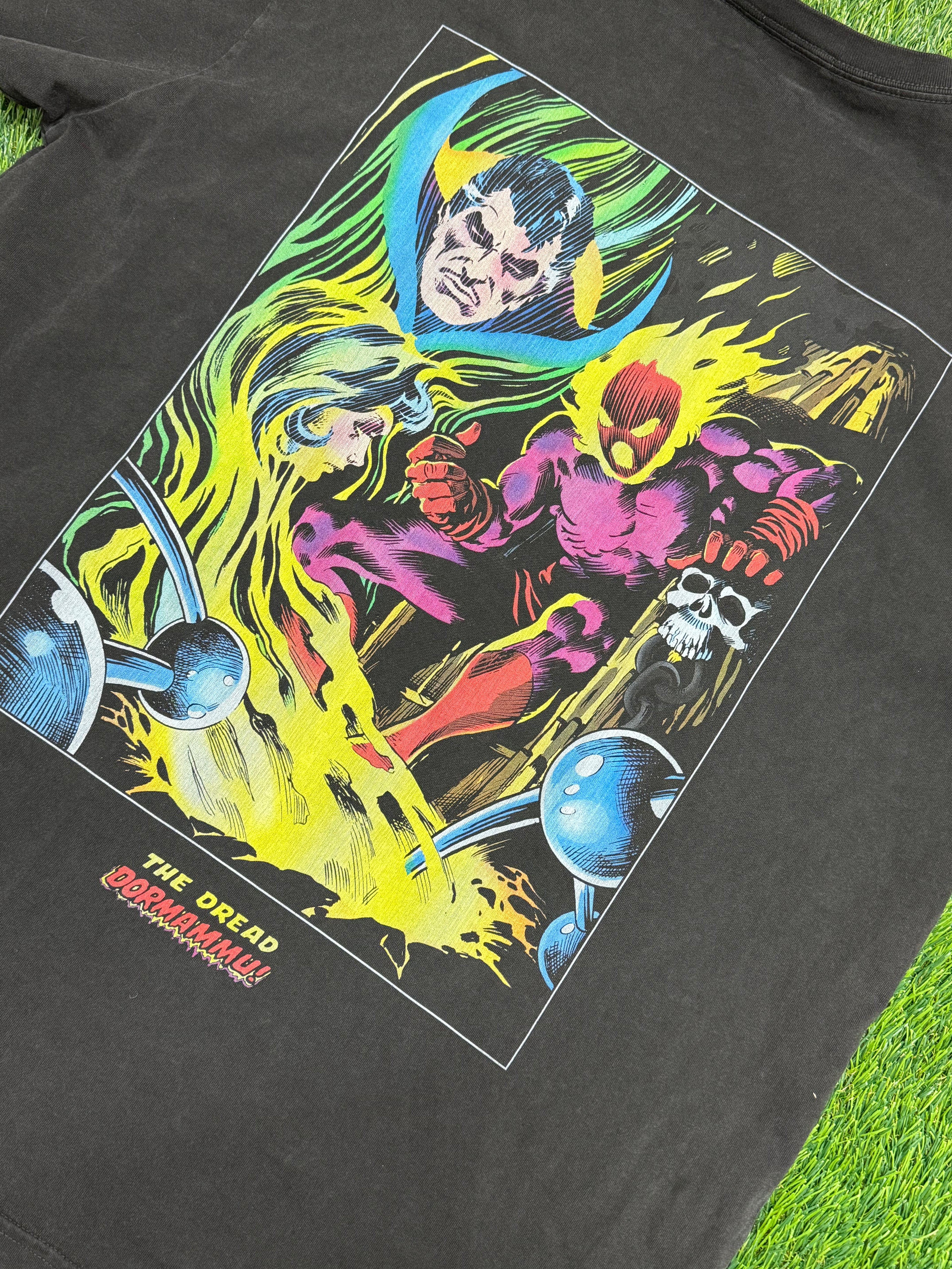 Kith x Marvel Dormammu Vintage Tee in Black