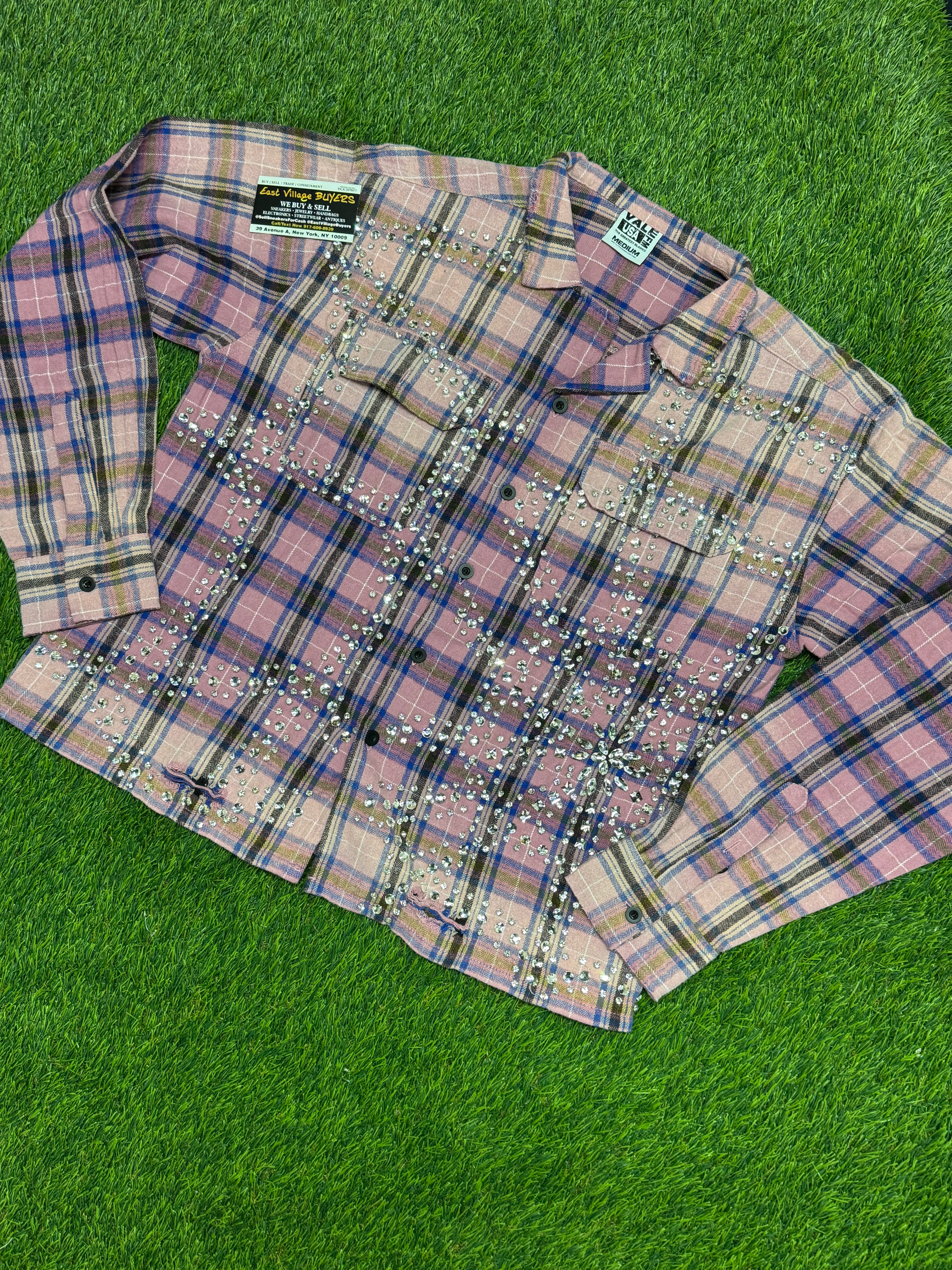 Vale Forever Piggy Bank Flannel In Pink