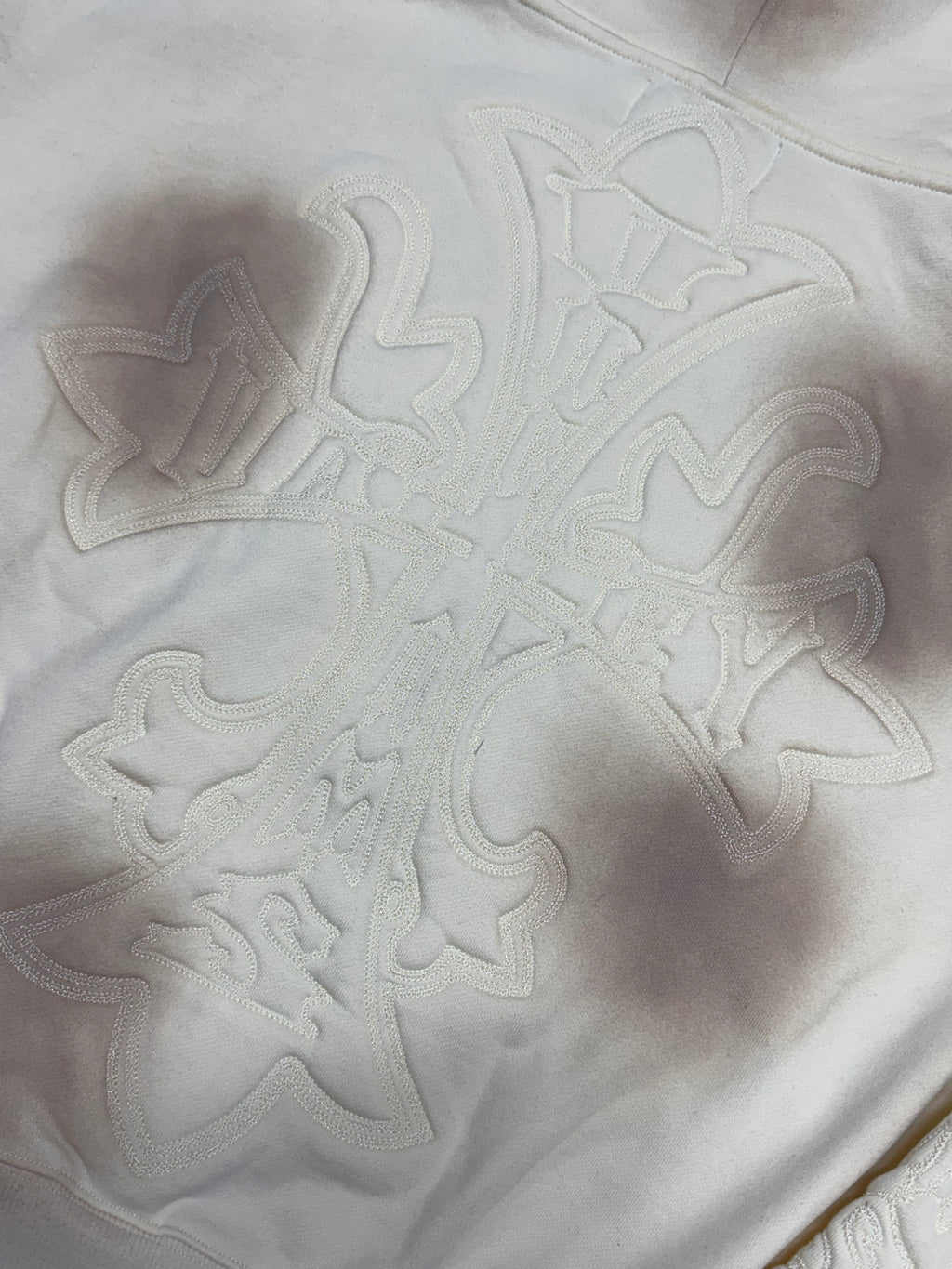 Vale Forever Carver Zip Up Hoodie in cream