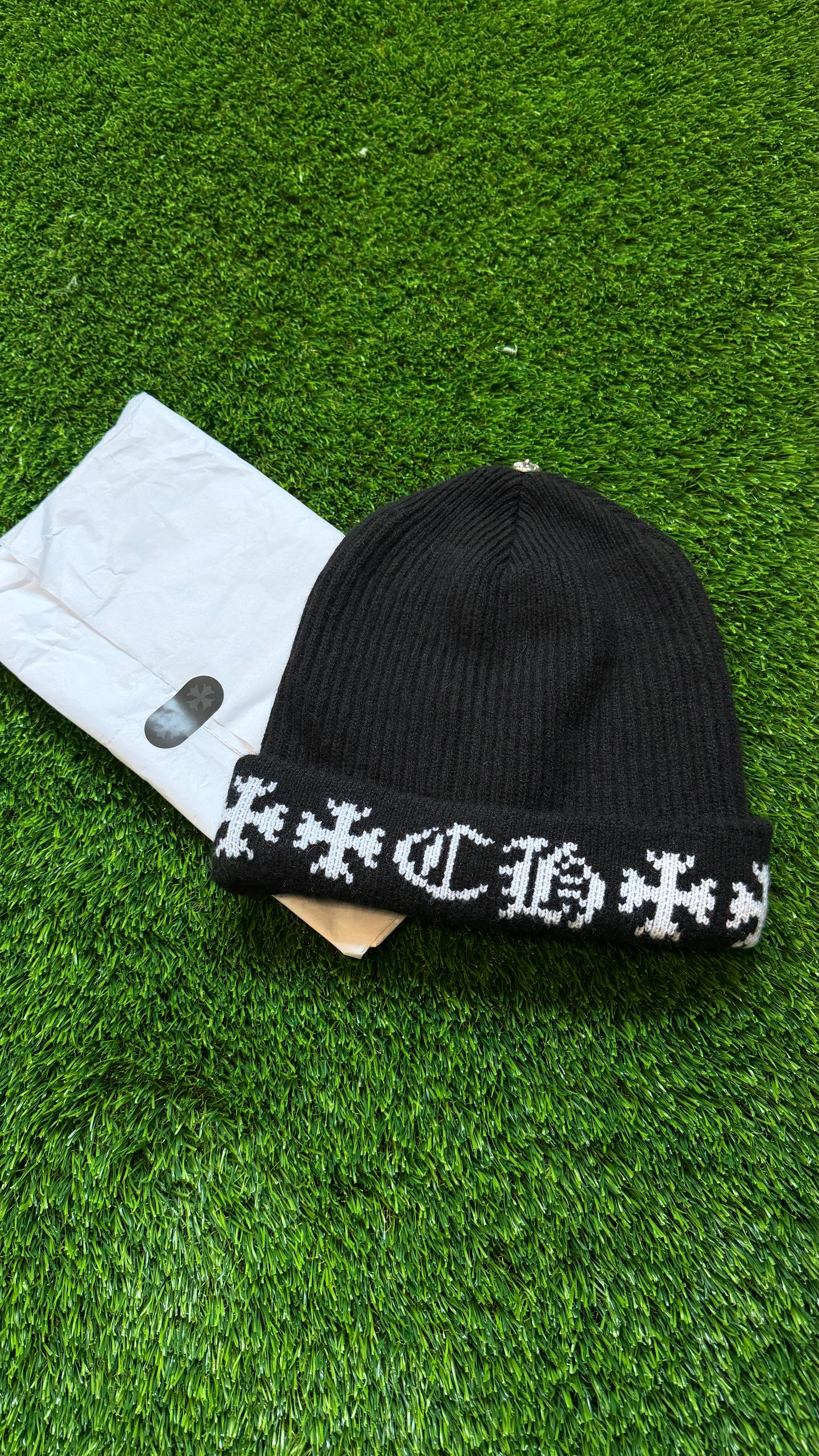 Chrome Hearts “Big Daddy” Cashmere Beanie