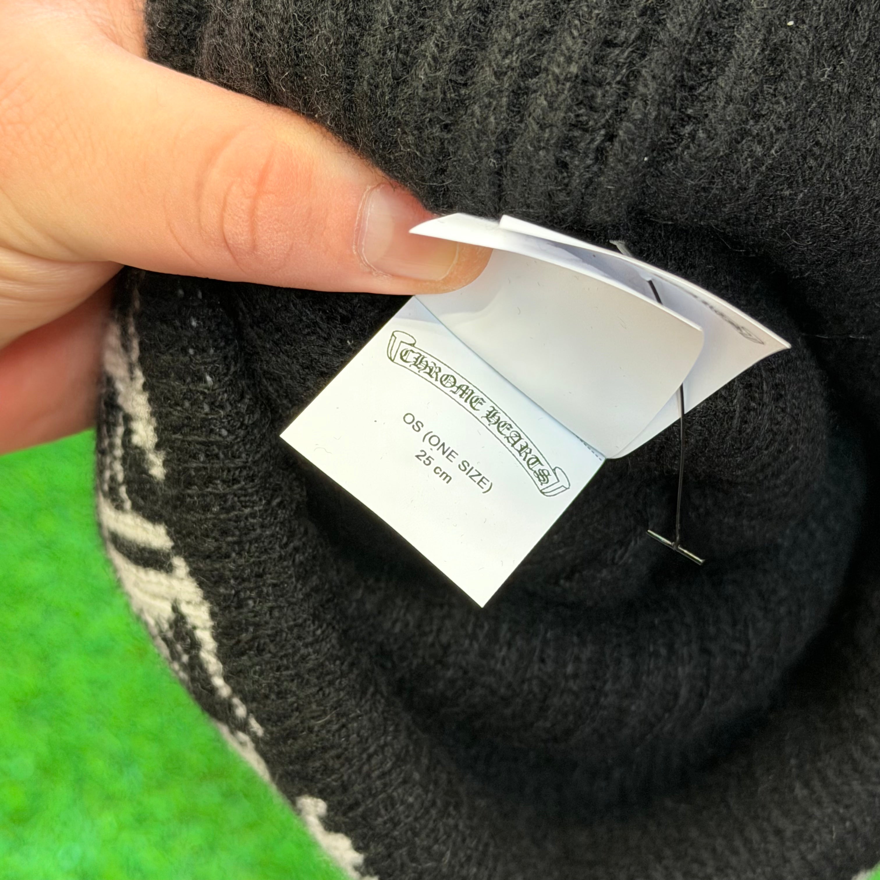 Chrome Hearts “Big Daddy” Cashmere Beanie
