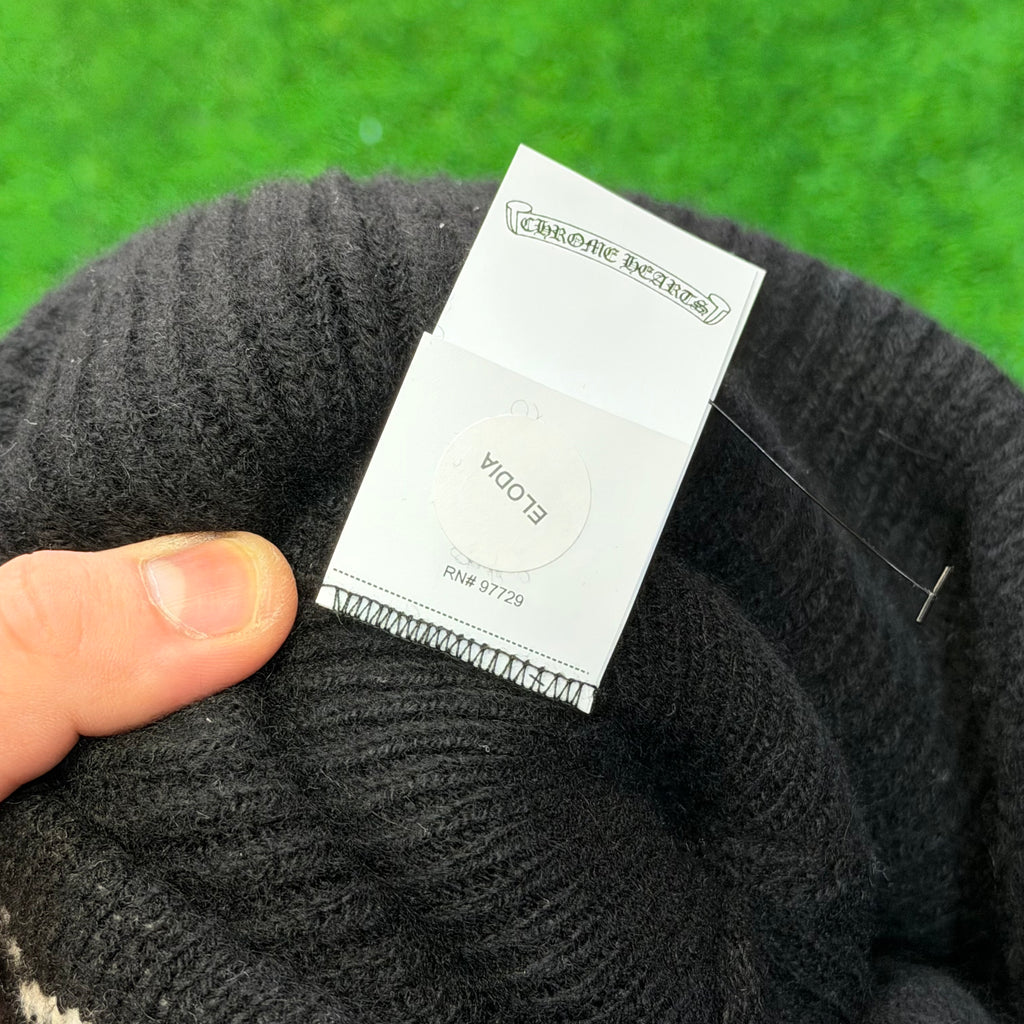 Chrome Hearts “Big Daddy” Cashmere Beanie